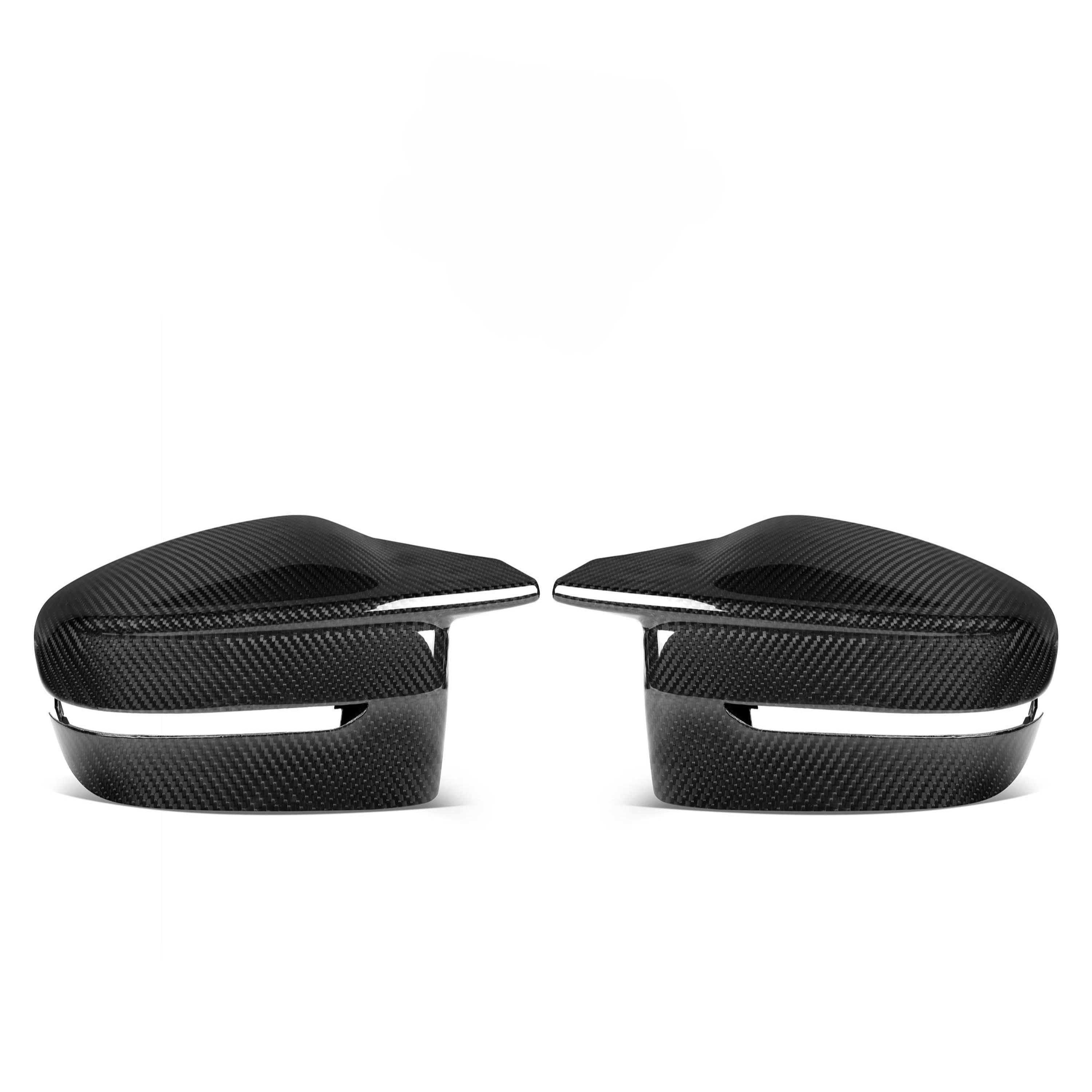 CF Style Pre-Preg Carbon Fibre Replacement Mirror Covers for BMW G20 G21 3 Series RHD 20-25 - Carbon Factory