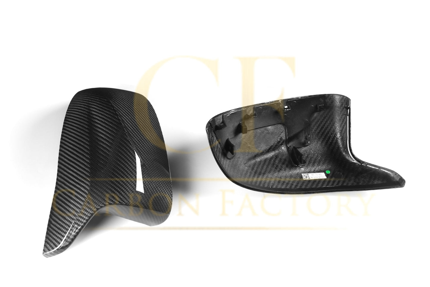 MP Style Pre-Preg Carbon Fibre Replacement Mirror Covers for BMW G01 M40 F97 X3M F98 X4M F95 X5M F96 X6M 18-25 - Carbon Factory