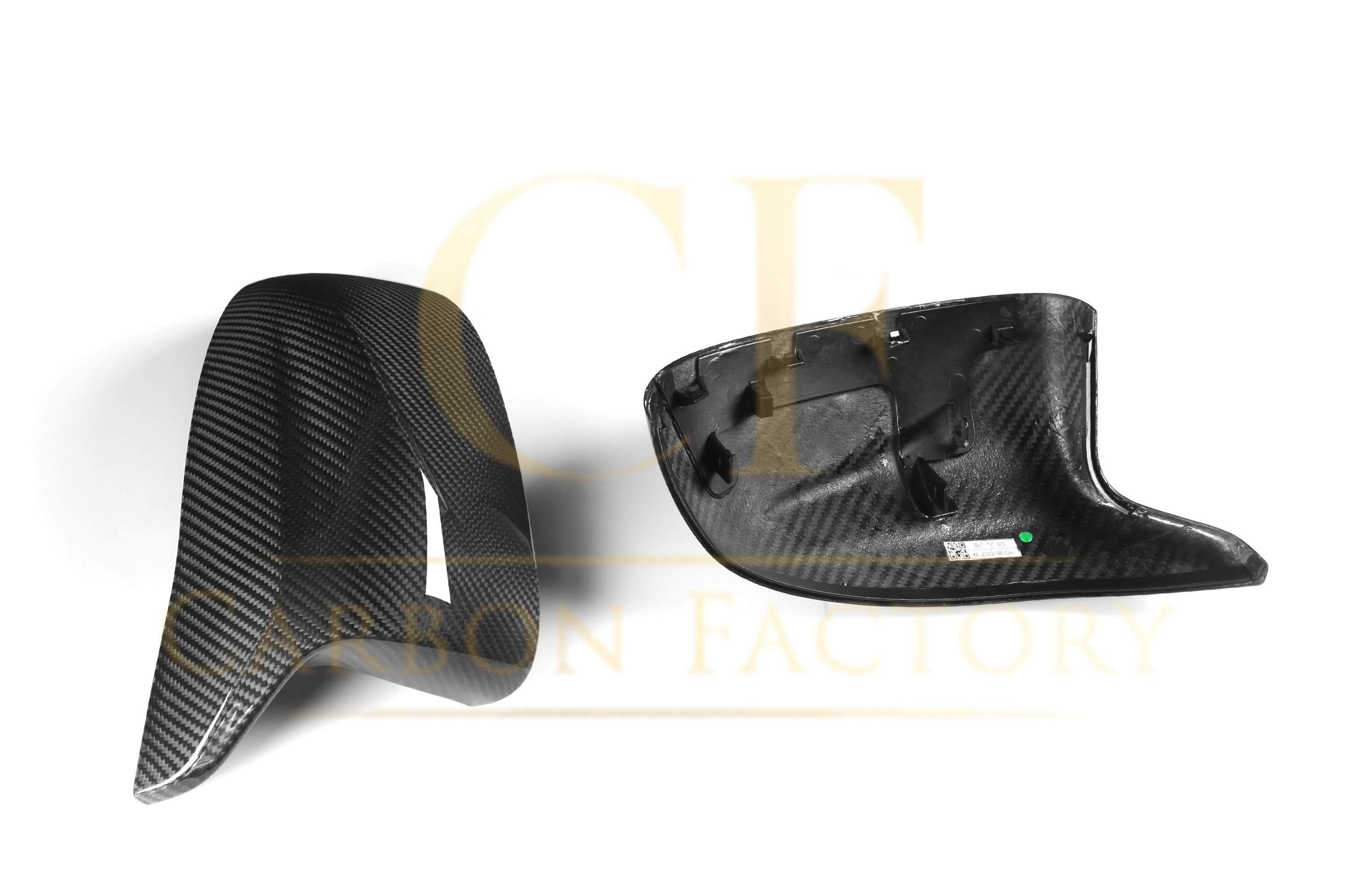 MP Style Pre-Preg Carbon Fibre Replacement Mirror Covers for BMW G01 M40 F97 X3M F98 X4M F95 X5M F96 X6M 18-25 - Carbon Factory