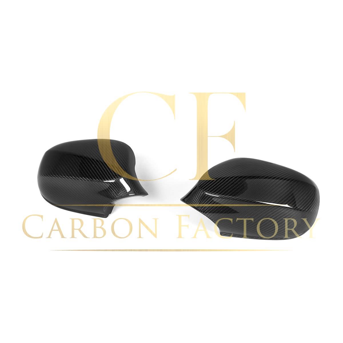 OEM Style Pre-Preg Carbon Fibre Replacement Mirror Covers for BMW E81 E82 E87 E88 1 Series E90 E92 E93 3 Series LCI - Carbon Factory