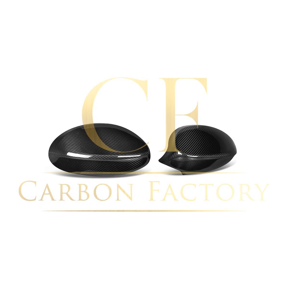 OEM Style Pre-Preg Carbon Fibre Replacement Mirror Covers for BMW E81 E82 E87 E88 1 Series E90 E92 E93 3 Series Pre-LCI - Carbon Factory