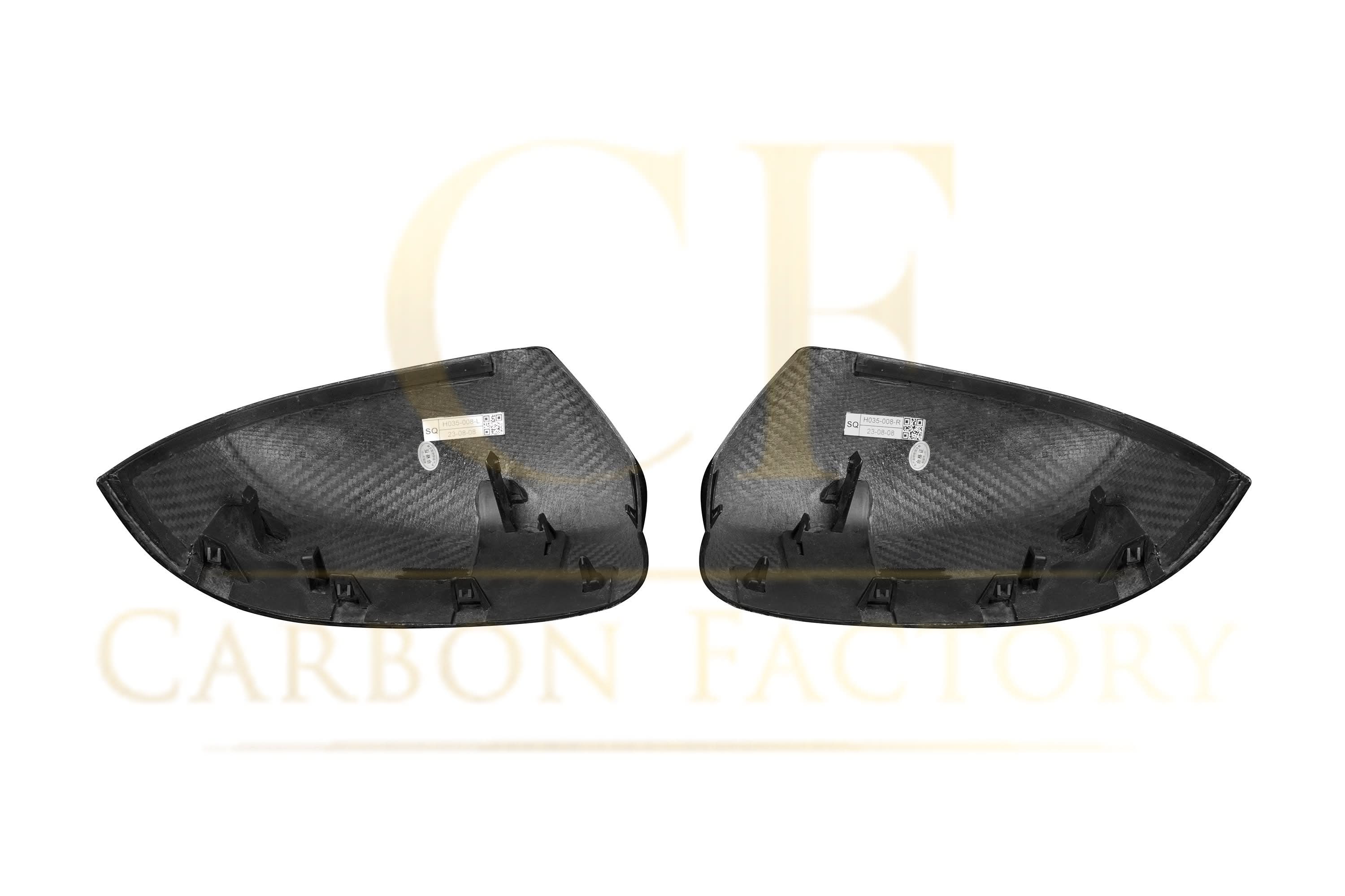 OEM Style Pre-Preg Carbon Fibre Replacement Mirror Covers for BMW G02 X4 G05 X5 19-25 - Carbon Factory