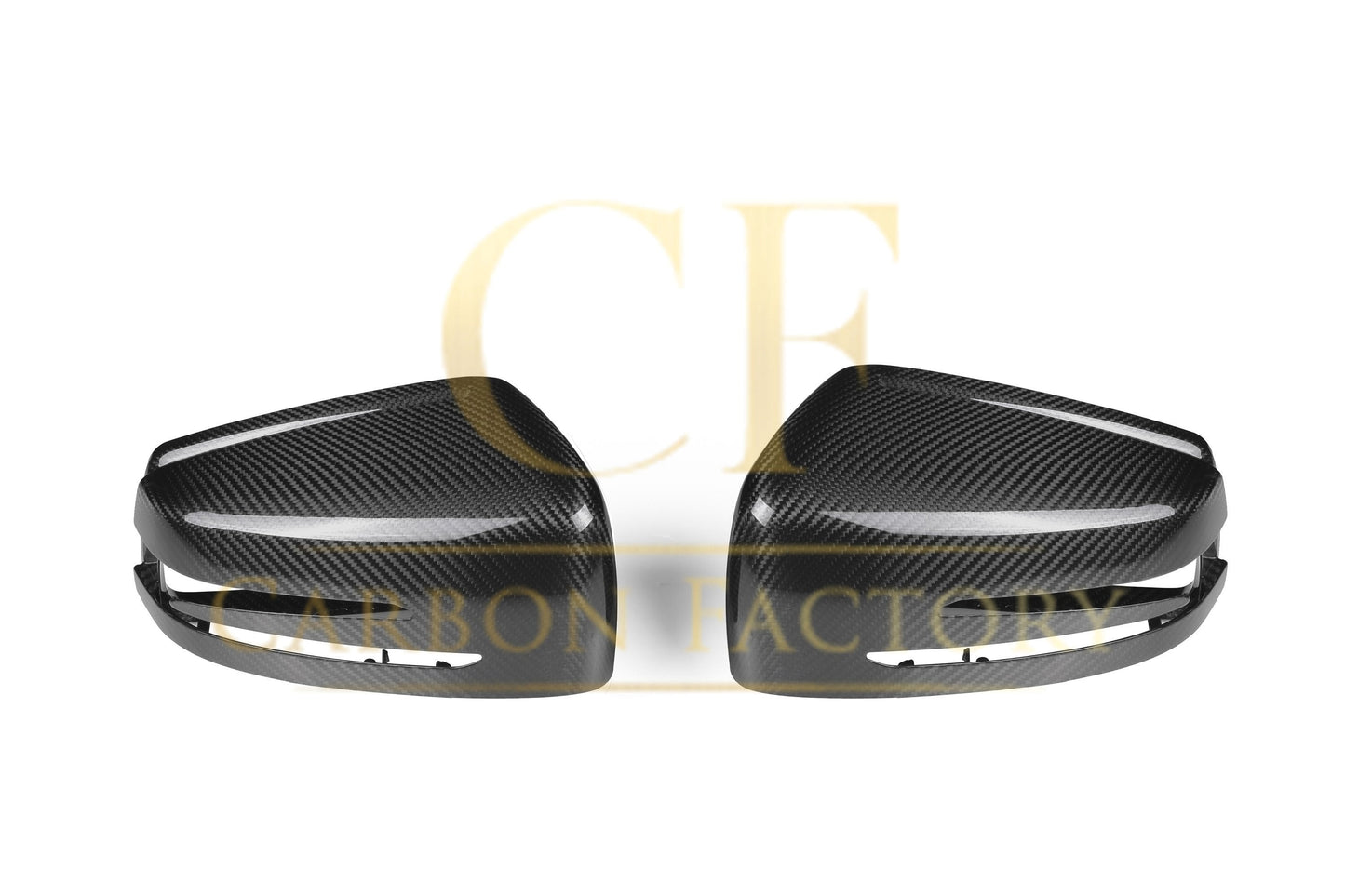 OEM Style Pre-Preg Carbon Fibre Replacement Mirror Covers for Mercedes Benz Universal - Carbon Factory
