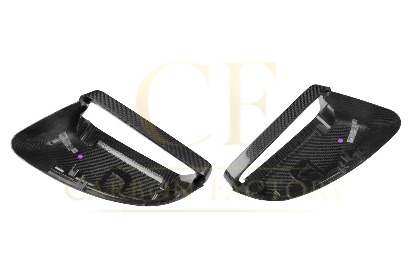 OEM Style Pre-Preg Carbon Fibre Replacement Mirror Covers for Mercedes Benz Universal - Carbon Factory