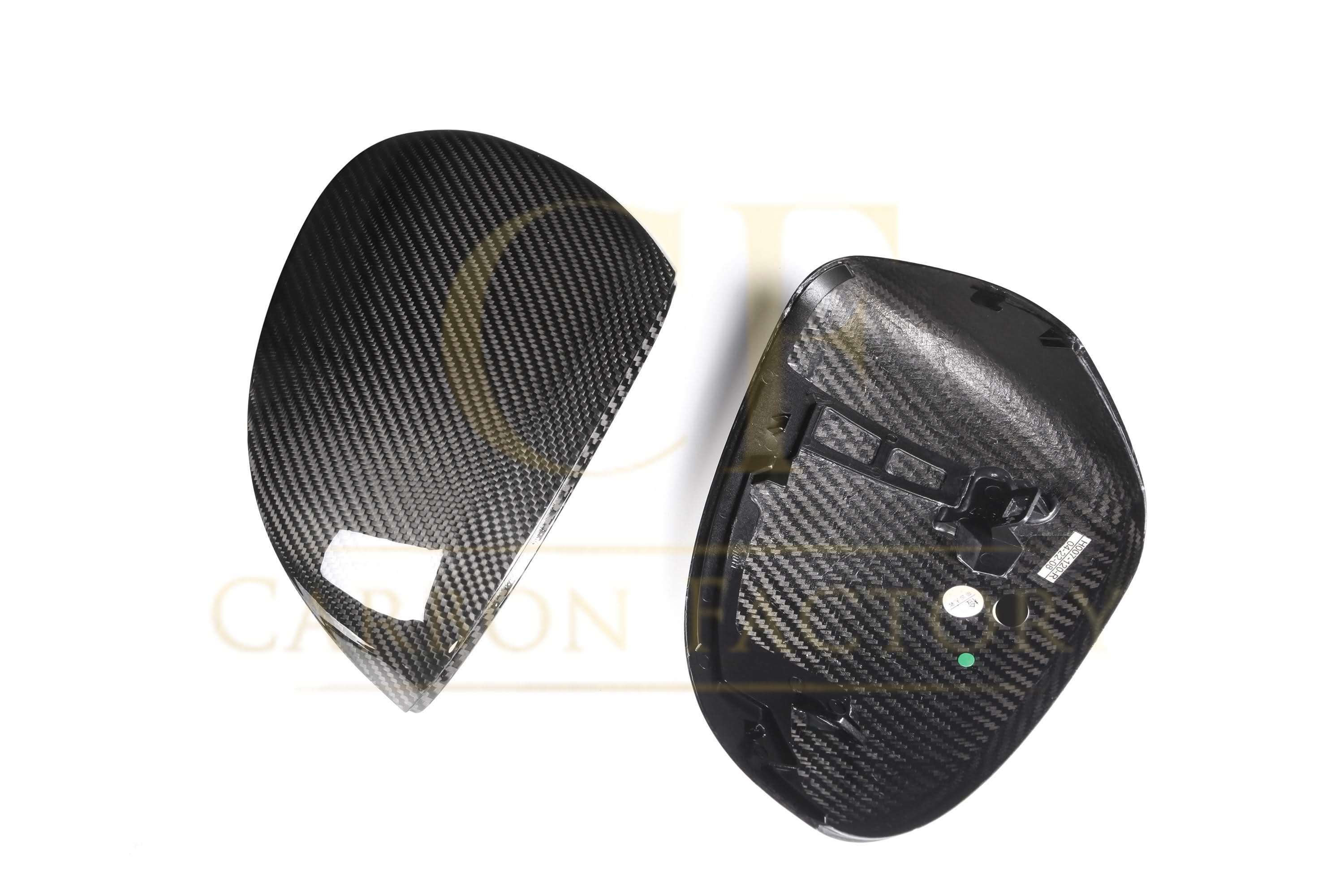 OEM Style Pre-Preg Carbon Fibre Replacement Mirror Covers for Mercedes Benz W206 C Class W223 S Class 21-Present - Carbon Factory