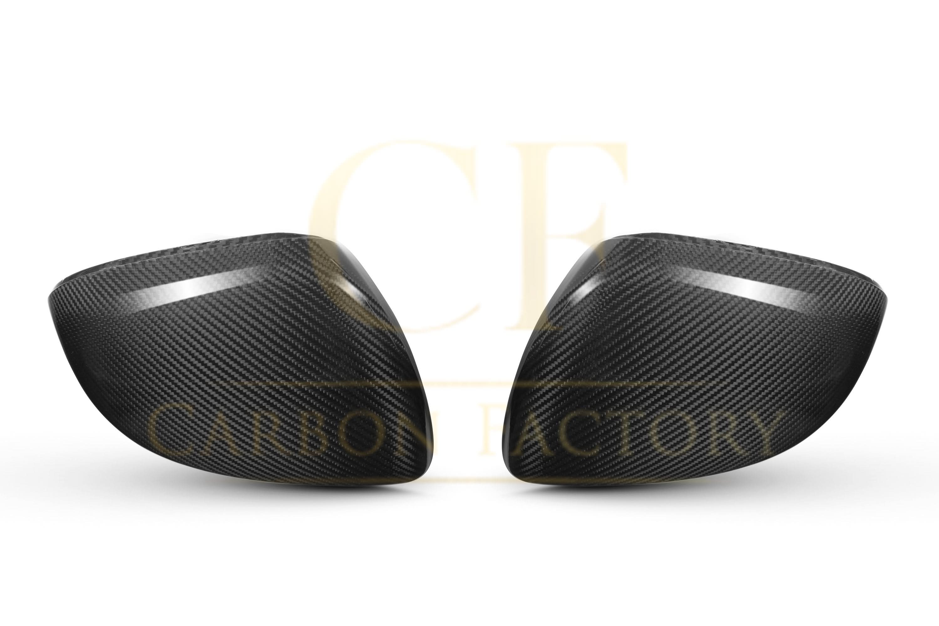 OEM Style Pre-Preg Carbon Fibre Replacement Mirror Covers for Mercedes Benz W206 C Class W223 S Class 21-Present - Carbon Factory