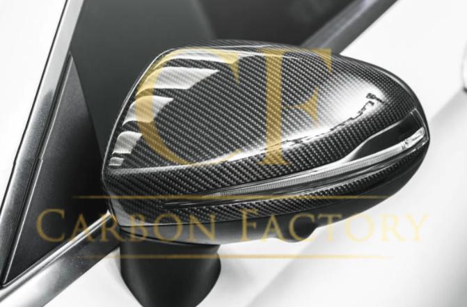 Mercedes Benz W205 W213 W253 W222 Pre-preg Carbon Fibre Replacement Mirror Covers by Carbon Factory - Carbon Factory