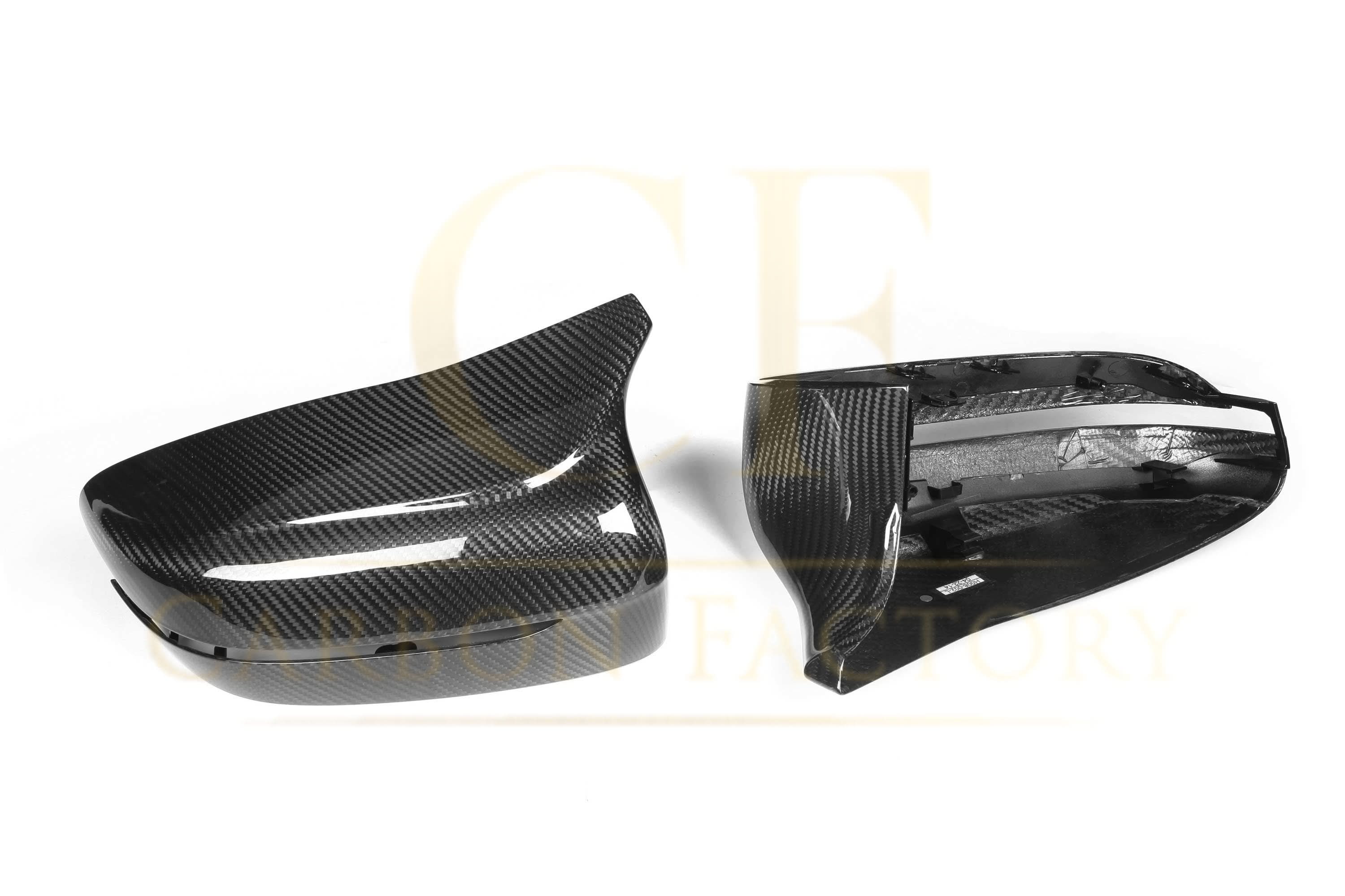 MP Style Pre-Preg Carbon Fibre Replacement Mirror Covers for BMW F90 M5 F91 F92 F93 M8 17-24 - Carbon Factory