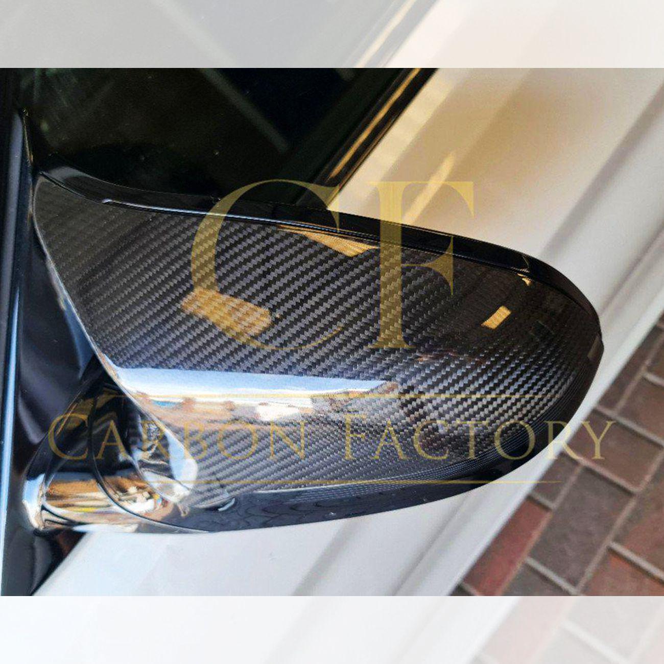 Pre-Preg Carbon Fibre Replacement Mirror Covers for BMW F80 M3 F82 F83 M4 F87 M2 Comp 14-20 - Carbon Factory