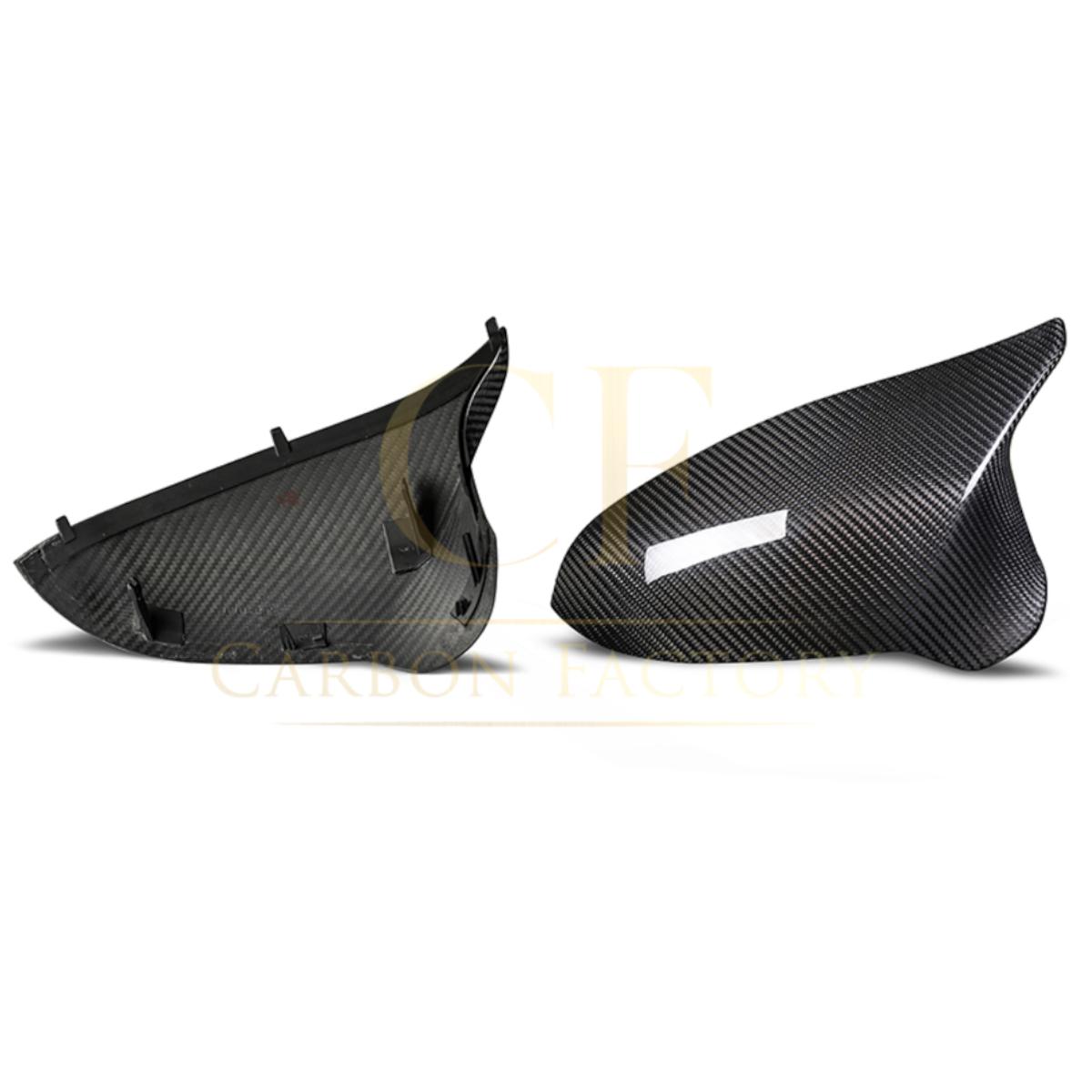 Pre-Preg Carbon Fibre Replacement Mirror Covers for BMW F80 M3 F82 F83 M4 F87 M2 Comp 14-20 - Carbon Factory