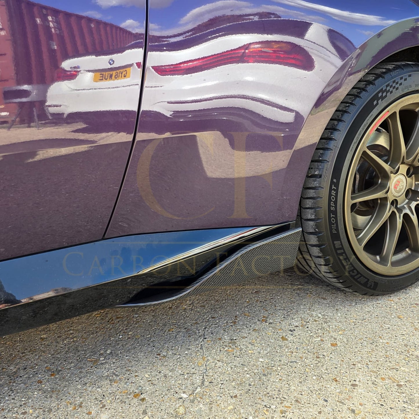 MP Style Pre-Preg Carbon Fibre Side Skirts for BMW 2 Series G42 Coupe 21-Present - Carbon Factory
