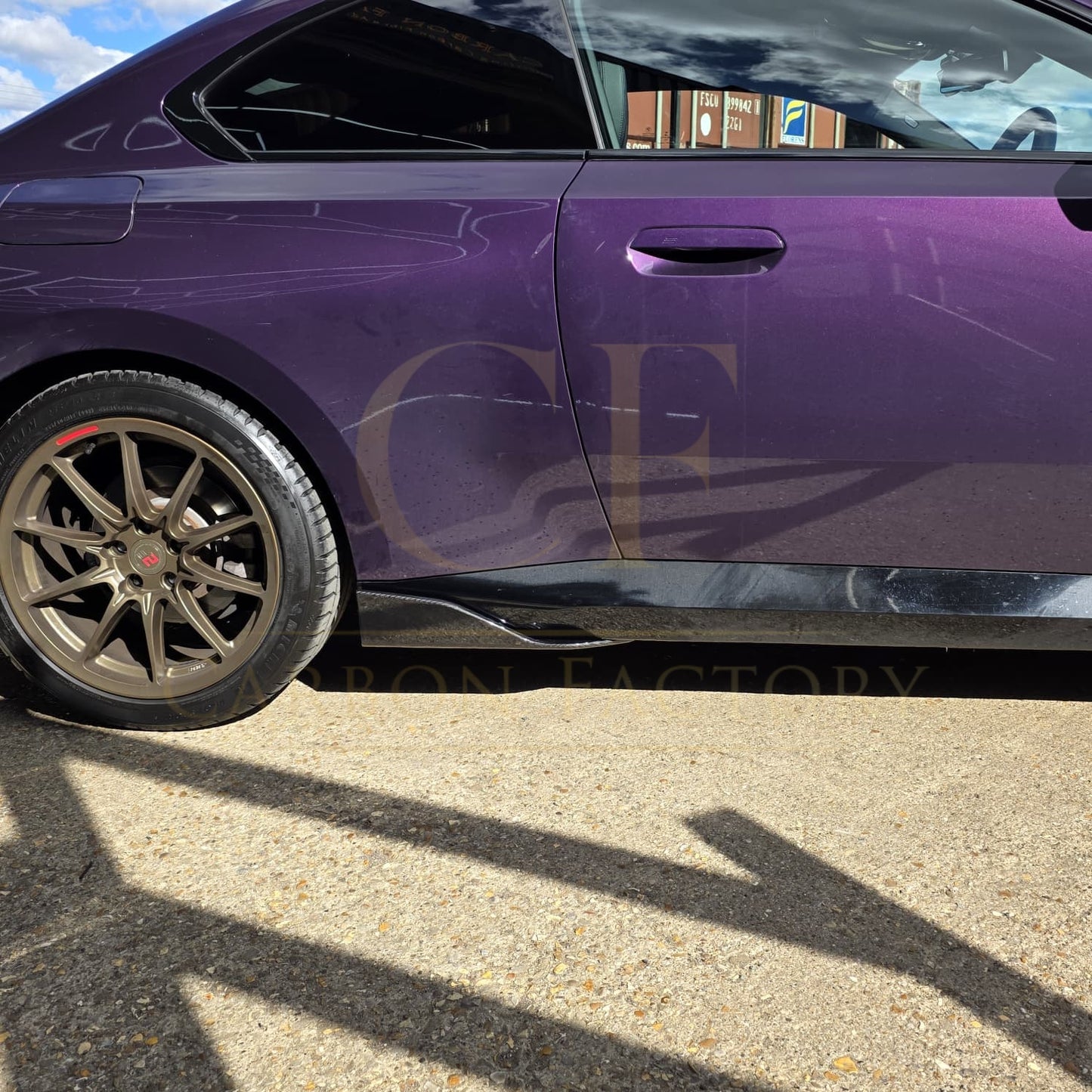 MP Style Pre-Preg Carbon Fibre Side Skirts for BMW 2 Series G42 Coupe 21-Present - Carbon Factory