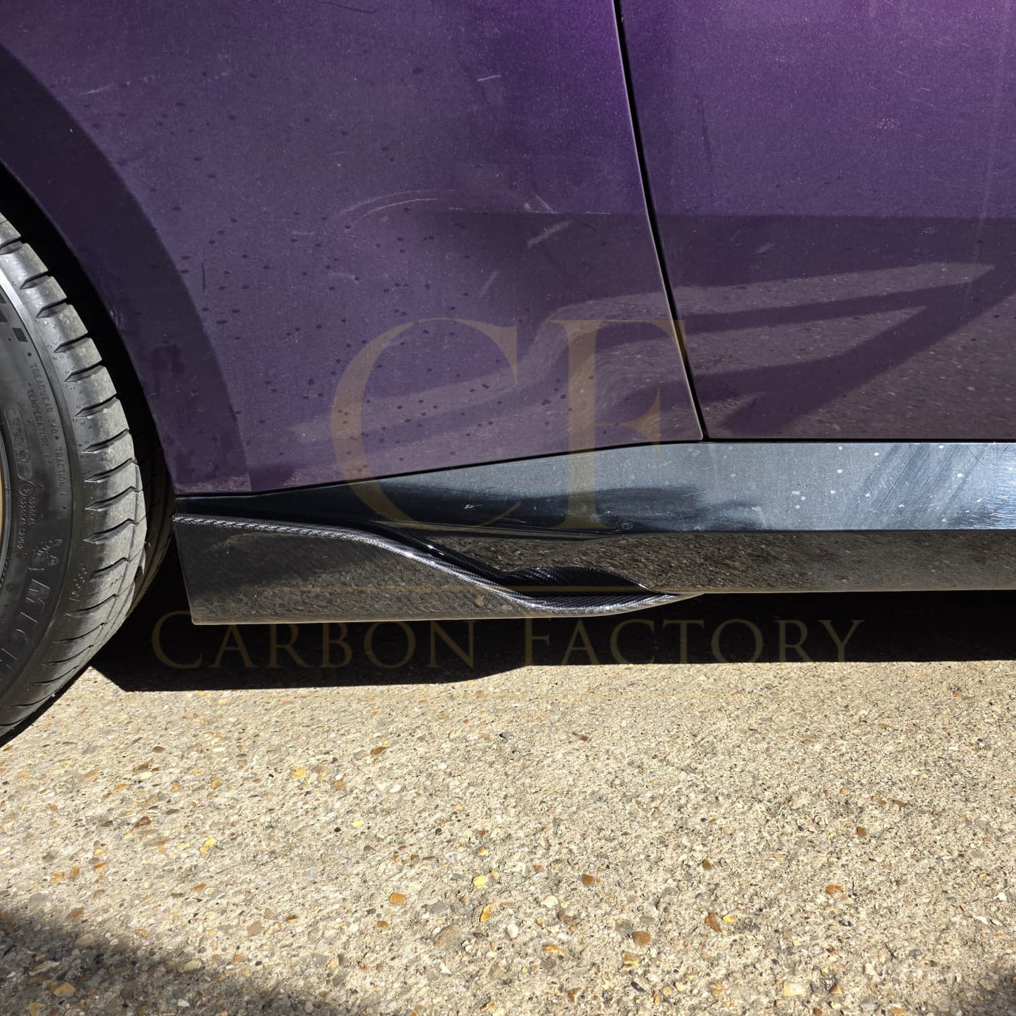 MP Style Pre-Preg Carbon Fibre Side Skirts for BMW 2 Series G42 Coupe 21-Present - Carbon Factory