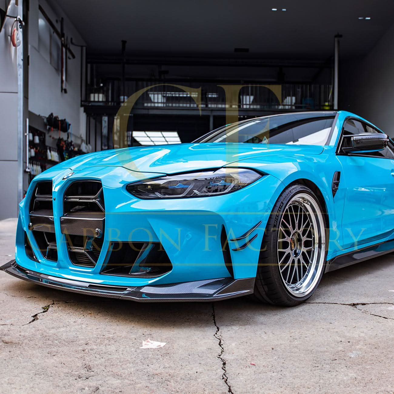 Pre-Preg Carbon fibre side skirts for BMW G82 G83 M4, featuring sleek design and high-quality carbon fibre finish.