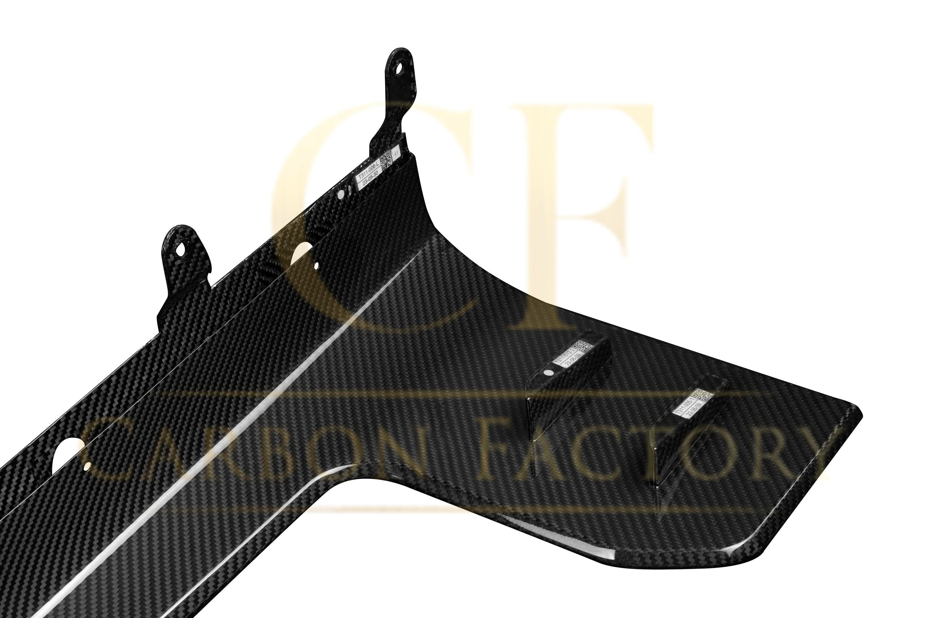 MP Style Pre-Preg Carbon Fibre Side Skirts for BMW G87 M2 23-Present - Carbon Factory