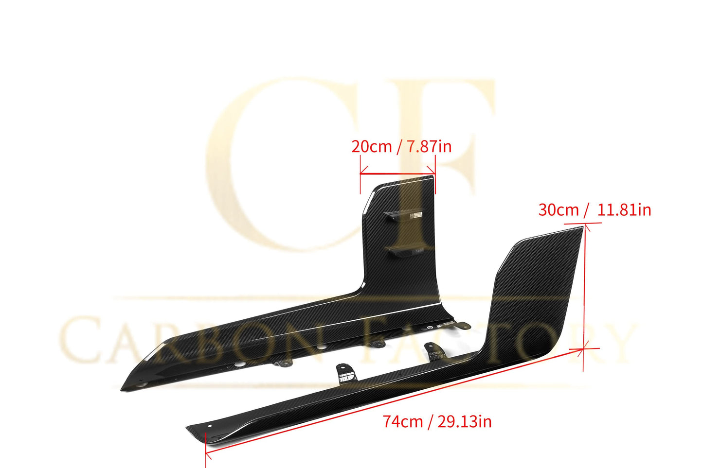 MP Style Pre-Preg Carbon Fibre Side Skirts for BMW G87 M2 23-Present - Carbon Factory