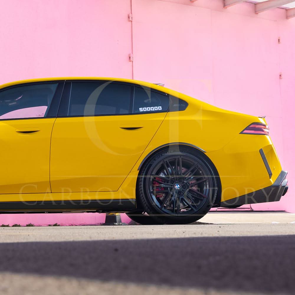 SQ-A Style Pre-Preg Carbon Fibre Side Skirts for BMW G90 G99 M5 2025-Present - Carbon Factory