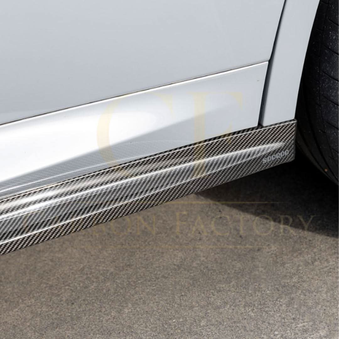 SQ Style Pre-Preg Carbon Fibre Side Skirt for BMW G01 X3 IX3 G02 X4 F97 X3M F98 X4M 18-Present - Carbon Factory