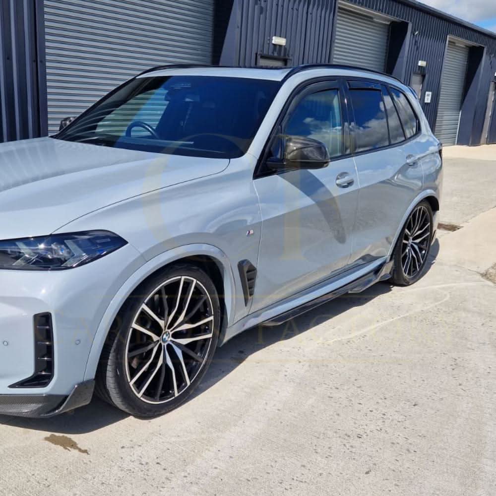 SQ Style Pre-Preg Carbon Fibre Side Skirts for BMW G05 X5 F95 LCI 23-25 - Carbon Factory