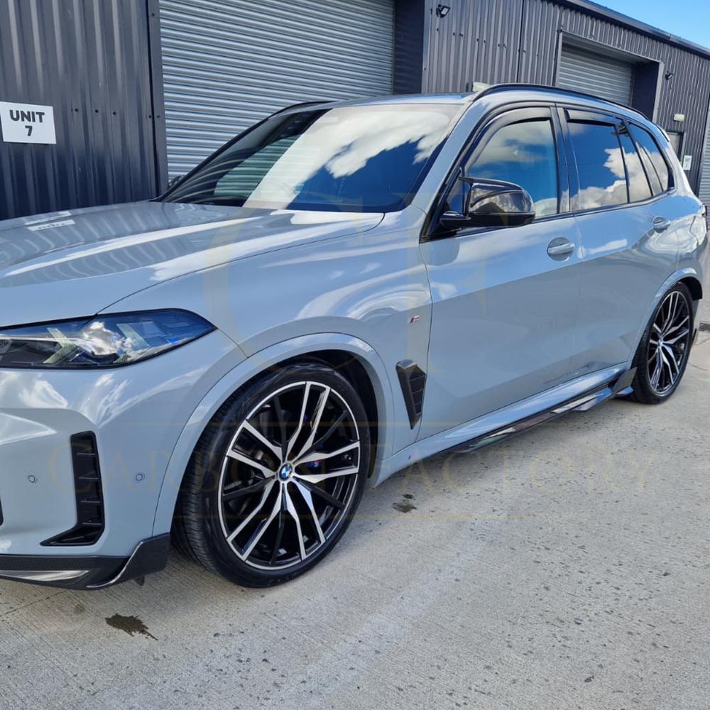 SQ Style Pre-Preg Carbon Fibre Side Skirts for BMW G05 X5 F95 LCI 23-25 - Carbon Factory
