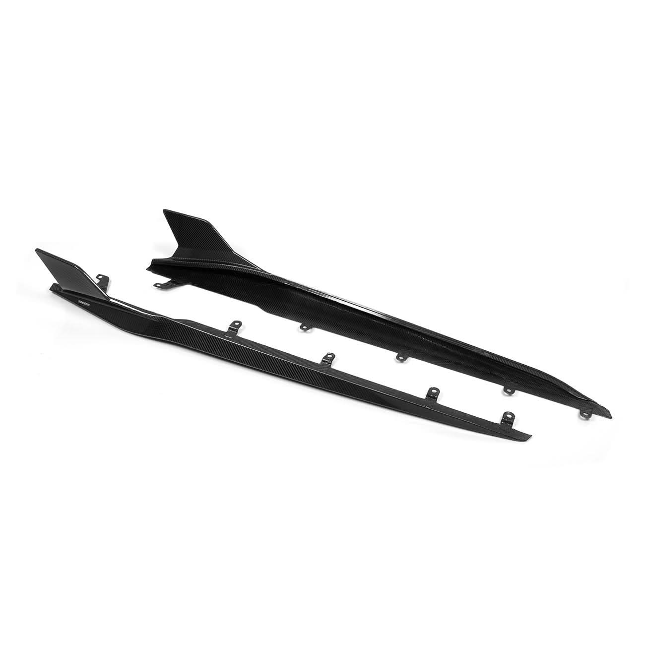 SQ Style Pre-Preg Carbon Fibre Side Skirts for BMW G14 G15 8 Series F91 F92 M8 20-Present - Carbon Factory