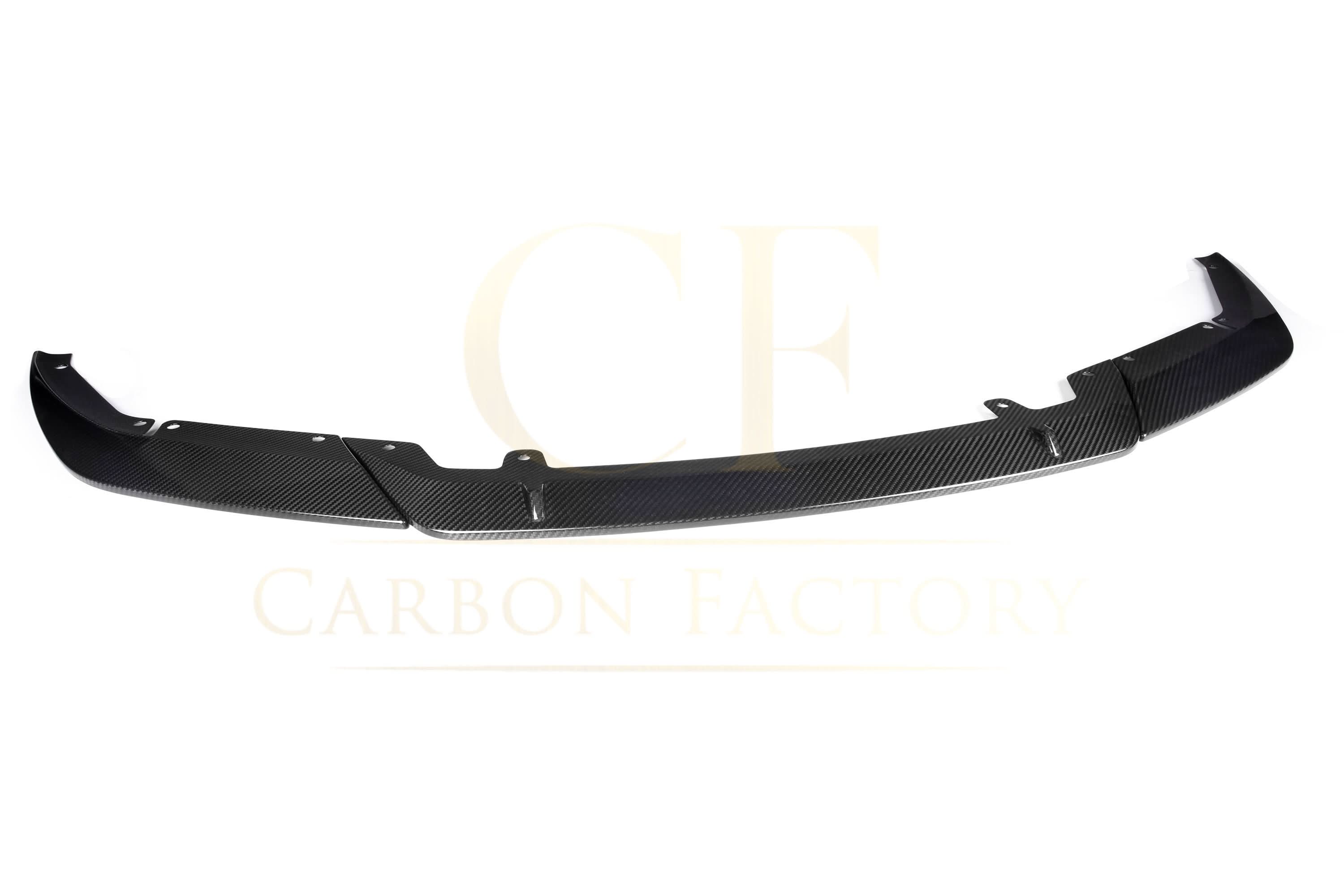 CF Style Pre-Preg Carbon Fibre Front Splitter for BMW F90 M5 LCI 21-24 - Carbon Factory