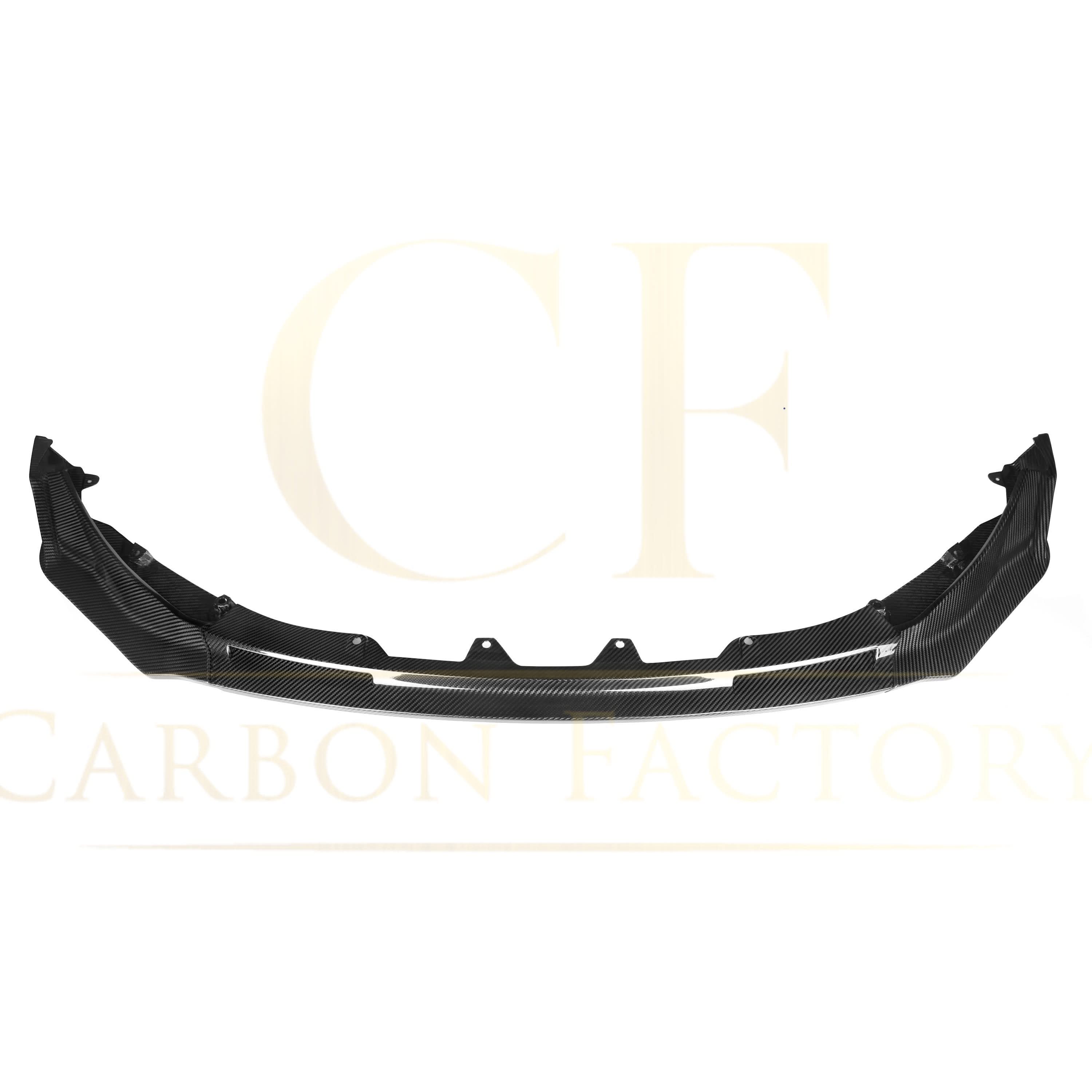 CF Style Pre-Preg Carbon Fibre Front Splitter for BMW G80 M3 G82 G83 M4 21-Present - Carbon Factory