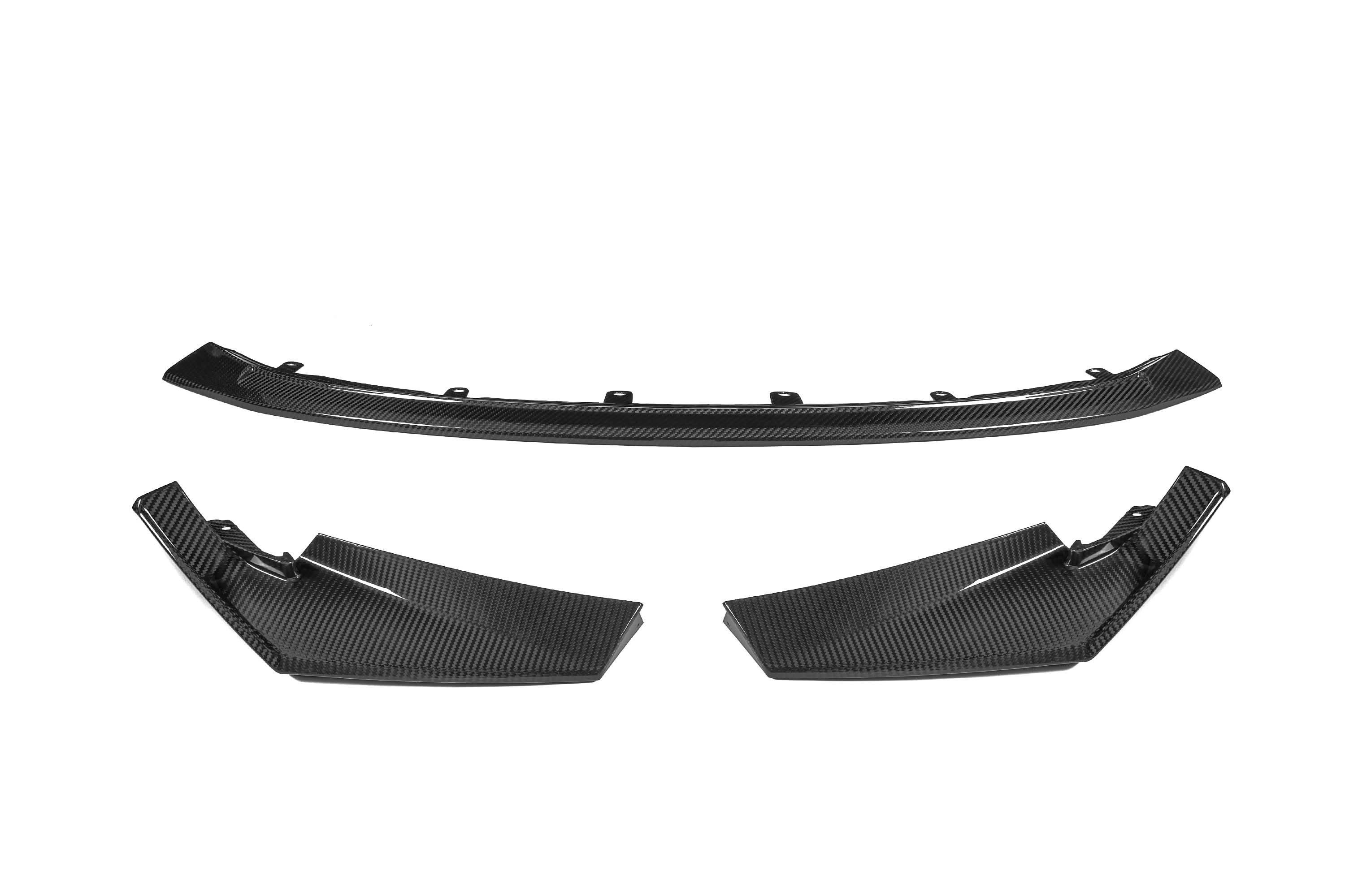 CS Style Pre-Preg Carbon Fibre Front Splitter for BMW G80 M3 G82 G83 M4 21-Present - Carbon Factory