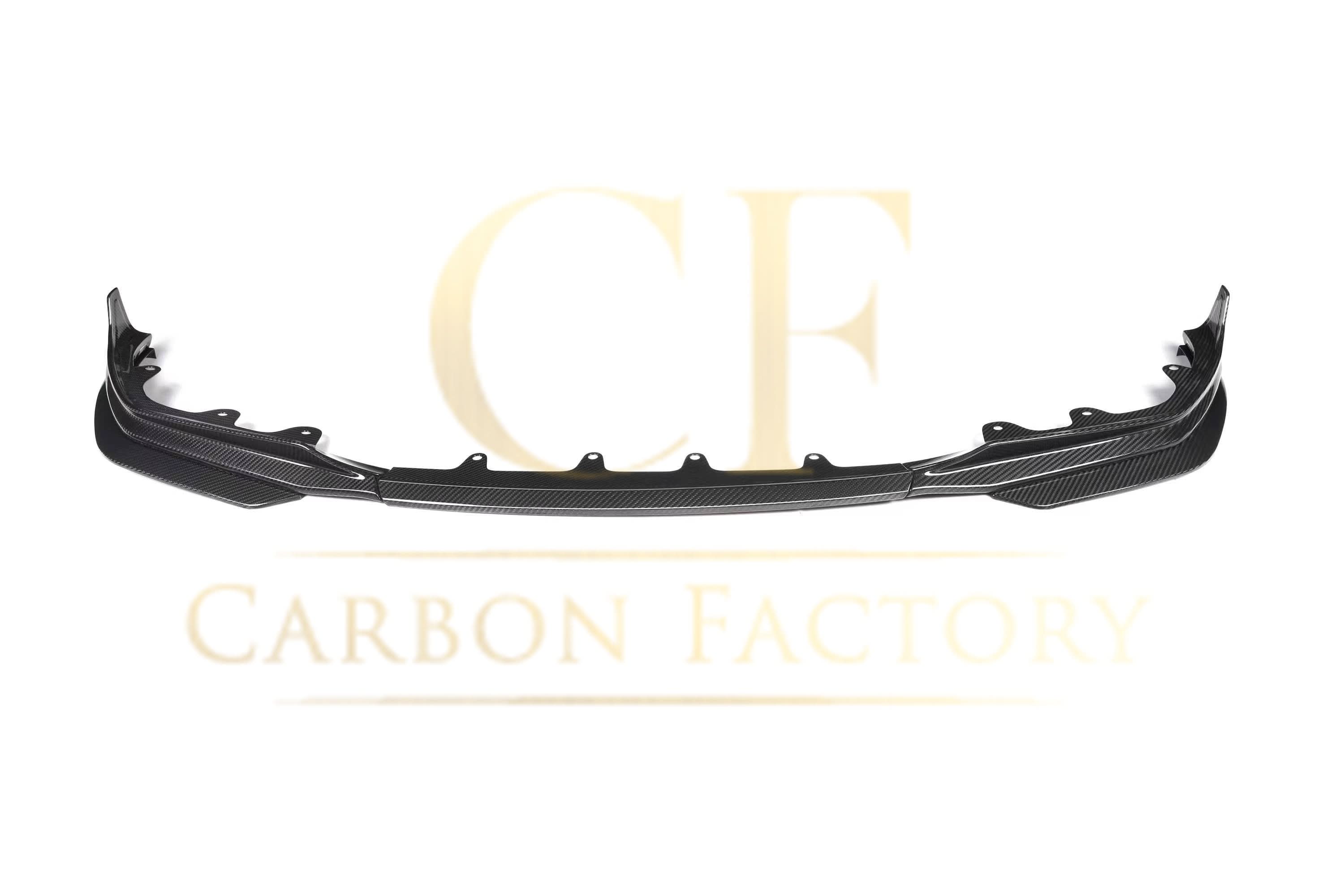 DS Style Pre-Preg Carbon Fibre Front Splitter for BMW G20 G28 3 Series Pre-LCI M Sport 19-22 - Carbon Factory