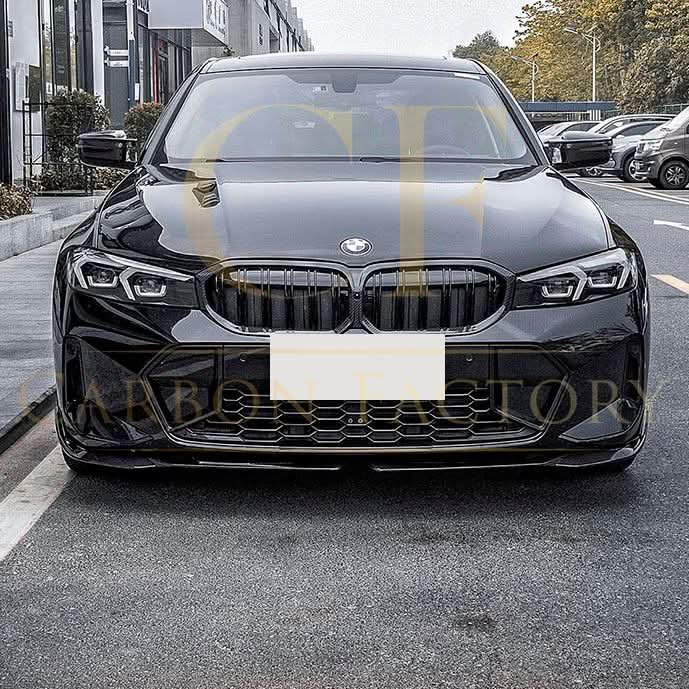 MP Style Carbon Fibre Front Splitter for BMW G20 G28 3 Series LCI M Sport 22-25 - Carbon Factory