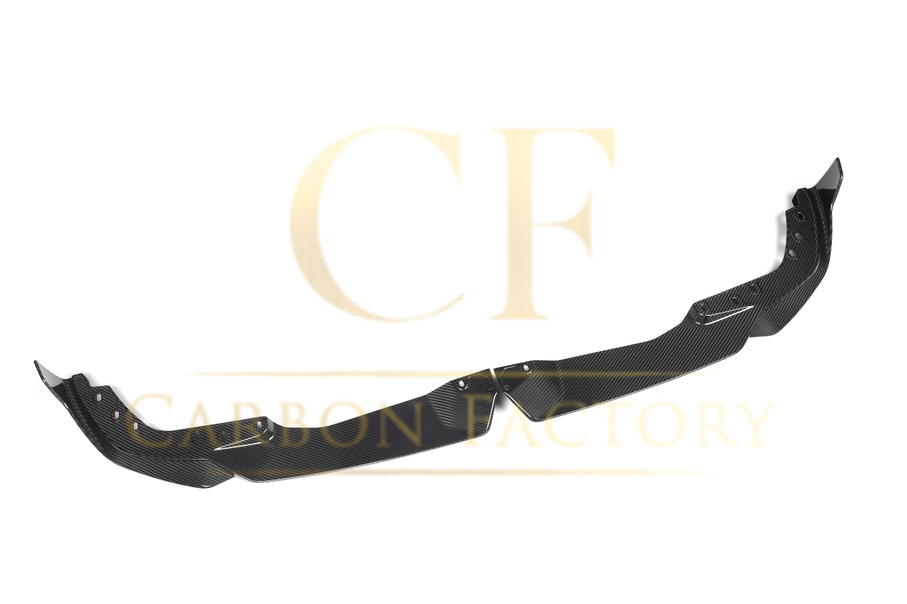 MP Style Carbon Fibre Front Splitter for BMW G20 G28 3 Series LCI M Sport 22-25 - Carbon Factory