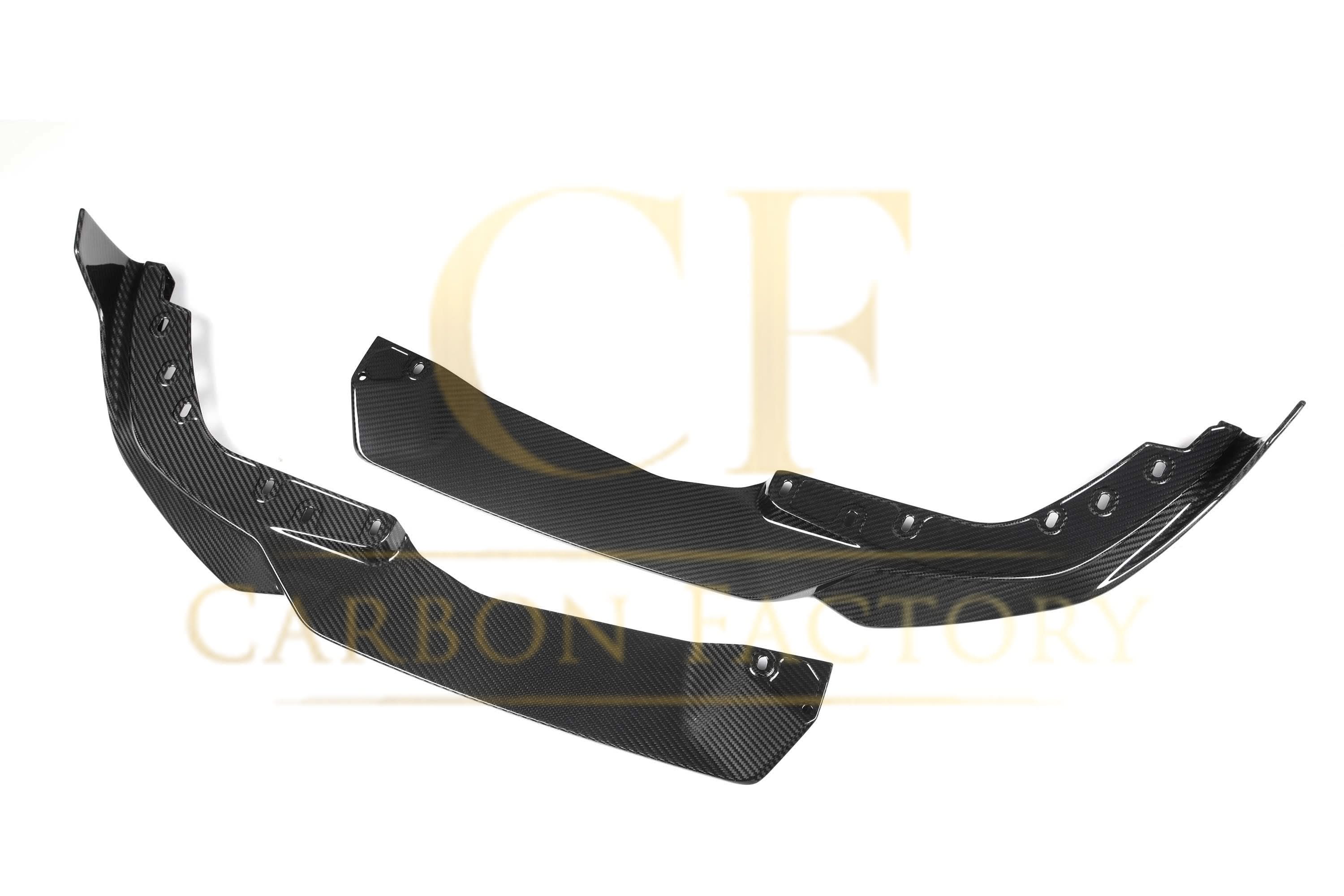 MP Style Carbon Fibre Front Splitter for BMW G20 G28 3 Series LCI M Sport 22-25 - Carbon Factory