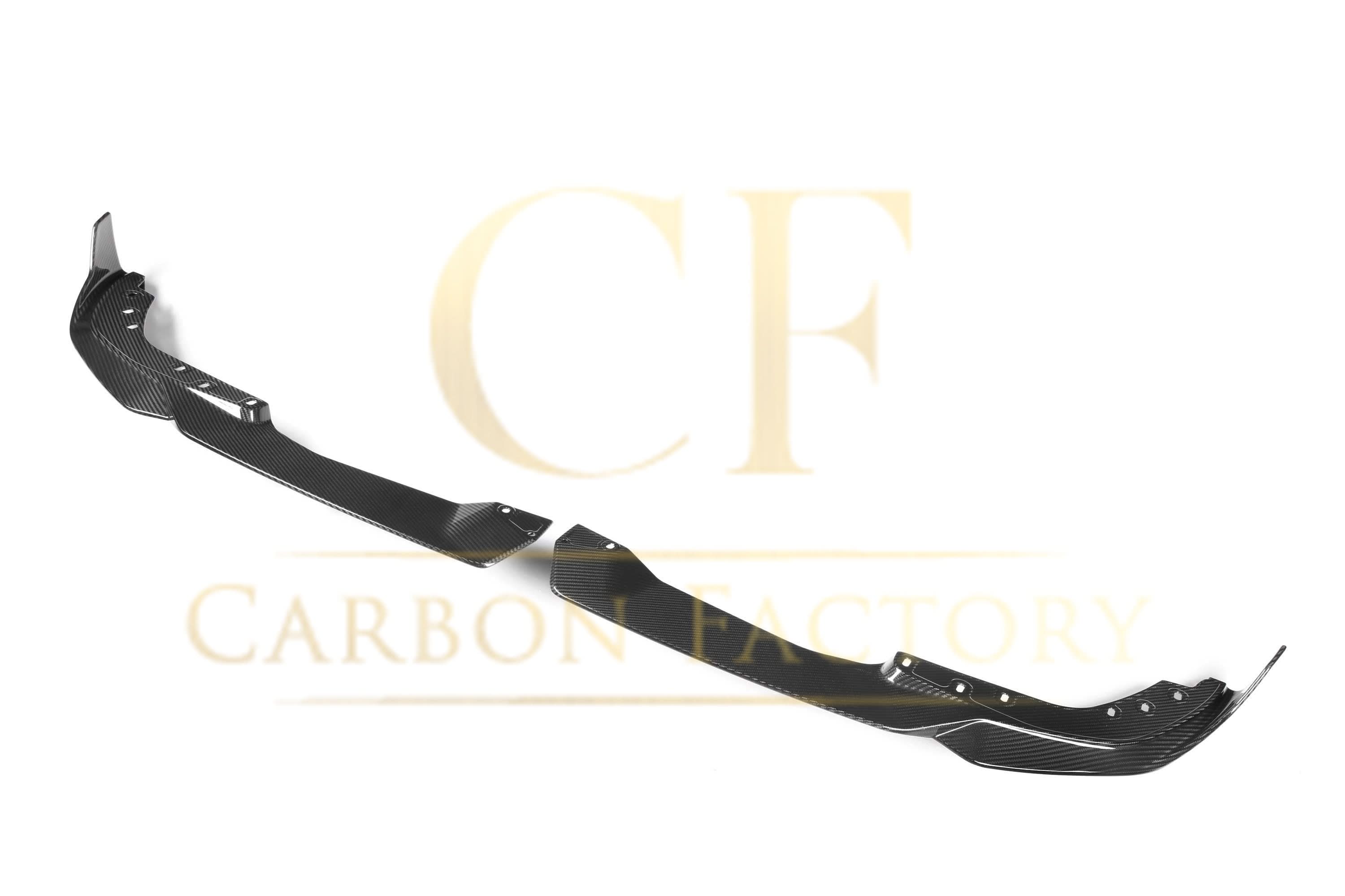 MP Style Carbon Fibre Front Splitter for BMW G20 G28 3 Series LCI M Sport 22-25 - Carbon Factory