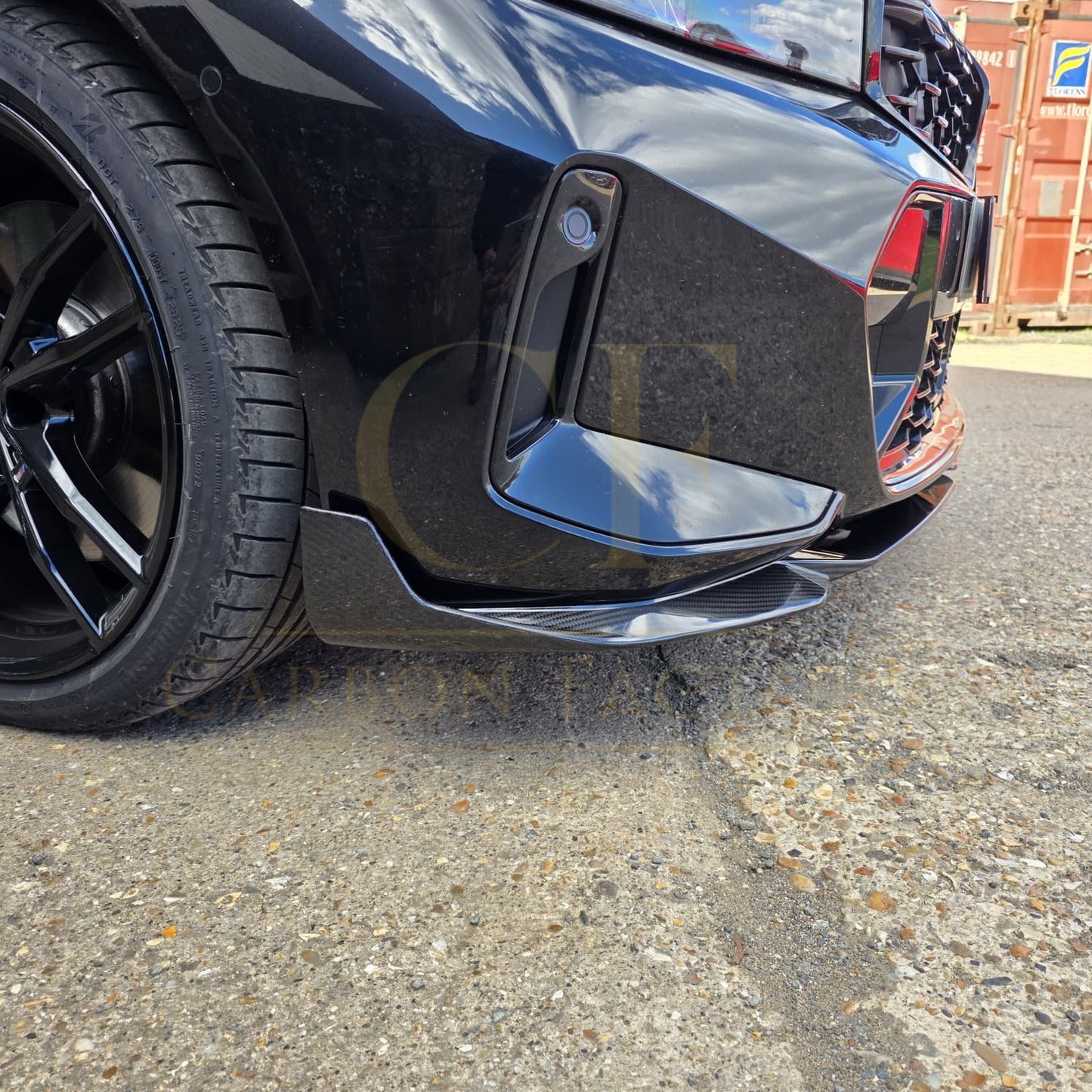 MP Style Carbon Fibre Front Splitter for BMW G20 G28 3 Series LCI M Sport 22-25 - Carbon Factory