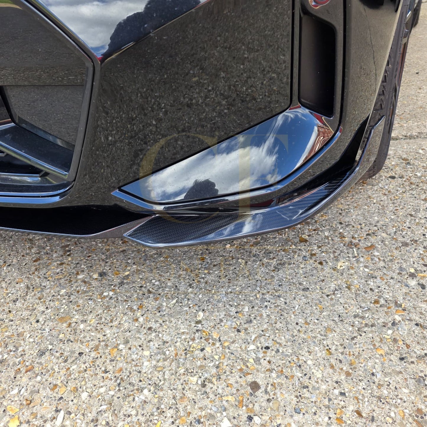 MP Style Carbon Fibre Front Splitter for BMW G20 G28 3 Series LCI M Sport 22-25 - Carbon Factory