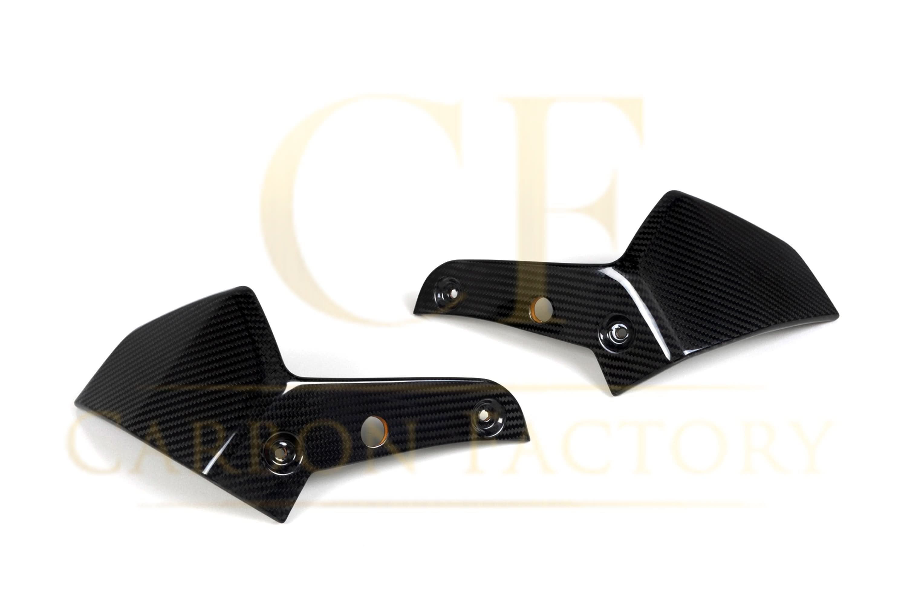 MP Style Pre-Preg Carbon Fibre Front Side Splitters for BMW G05 X5 20-23 - Carbon Factory