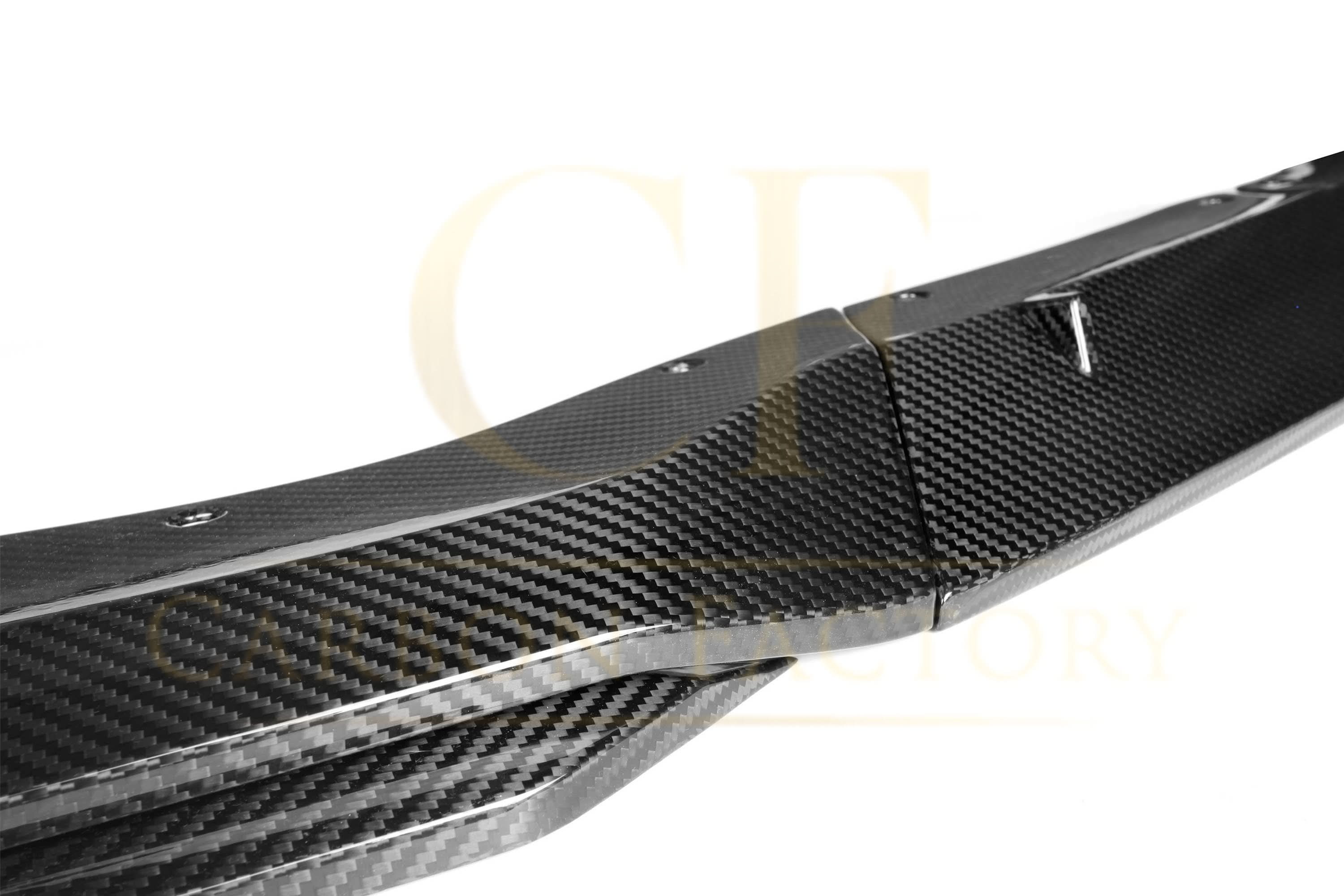 MP Style Pre-Preg Carbon Fibre Front Splitter for BMW F90 M5 LCI 21-24 - Carbon Factory