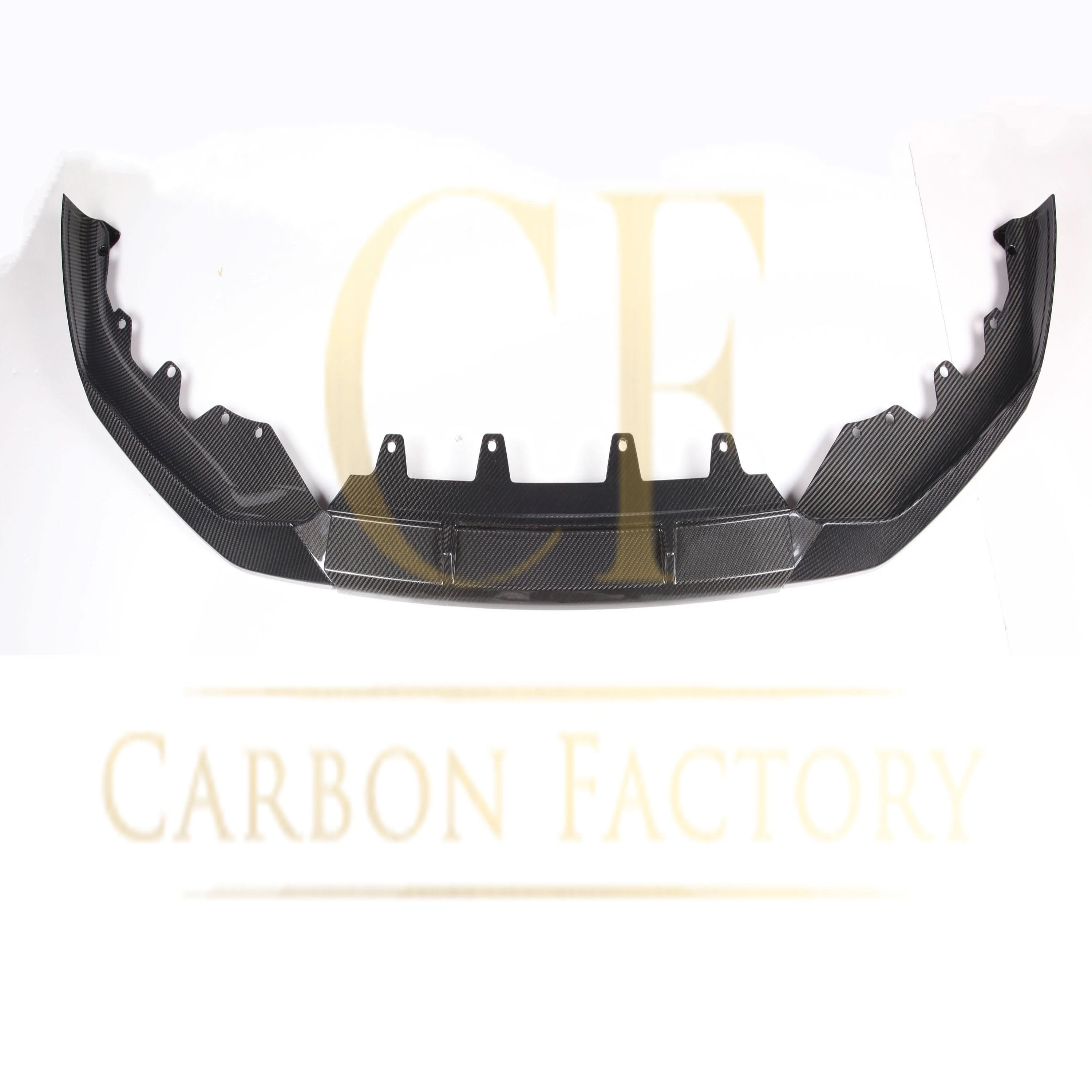 MP Style Pre-Preg Carbon Fibre Front Splitter for BMW G30 5 Series LCI 20-23 - Carbon Factory