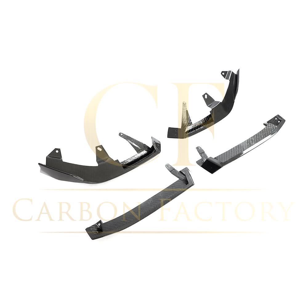 MP Style Pre-Preg Carbon Fibre Front Splitter for BMW G60 5 Series 24-Present - Carbon Factory