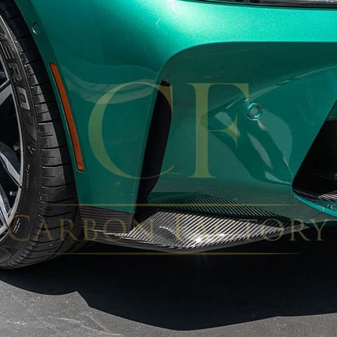 OEM Style Pre-Preg Carbon Fibre Front Splitter for BMW G80 M3 G82 G83 M4 21-Present - Carbon Factory