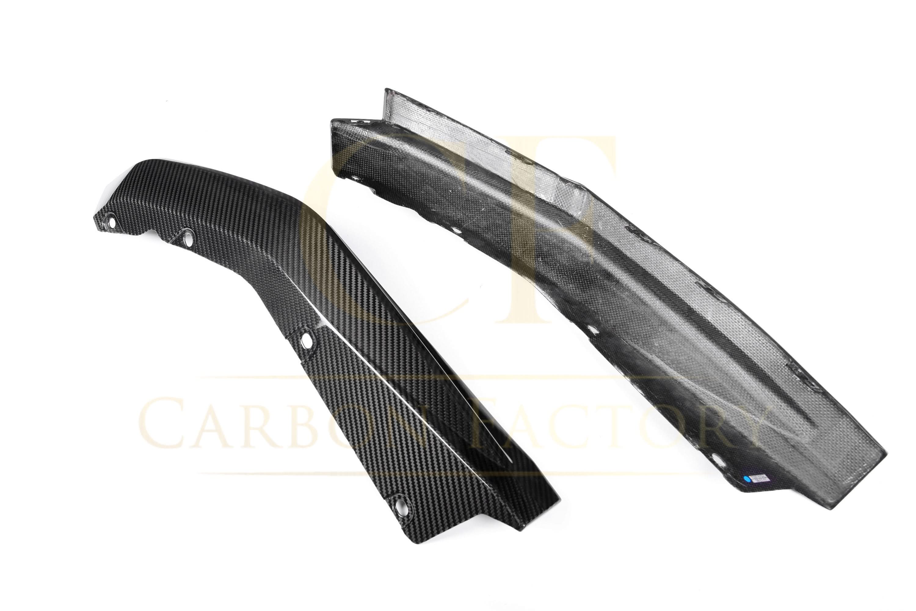 OEM Style Pre-Preg Carbon Fibre Rear Bumper Spats for BMW G82 G83 M4 21-Present - Carbon Factory