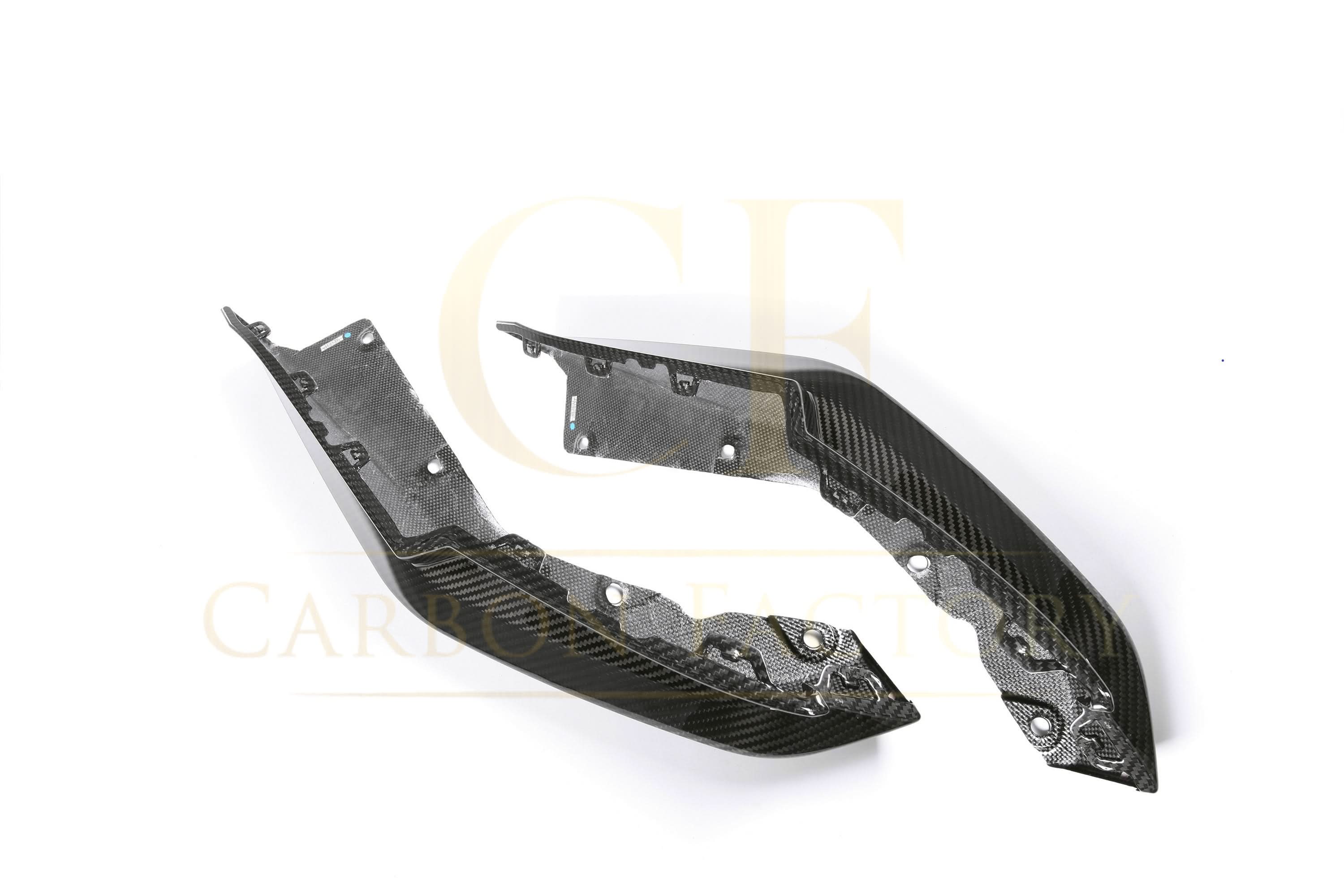 OEM Style Pre-Preg Carbon Fibre Rear Bumper Spats for BMW G82 G83 M4 21-Present - Carbon Factory