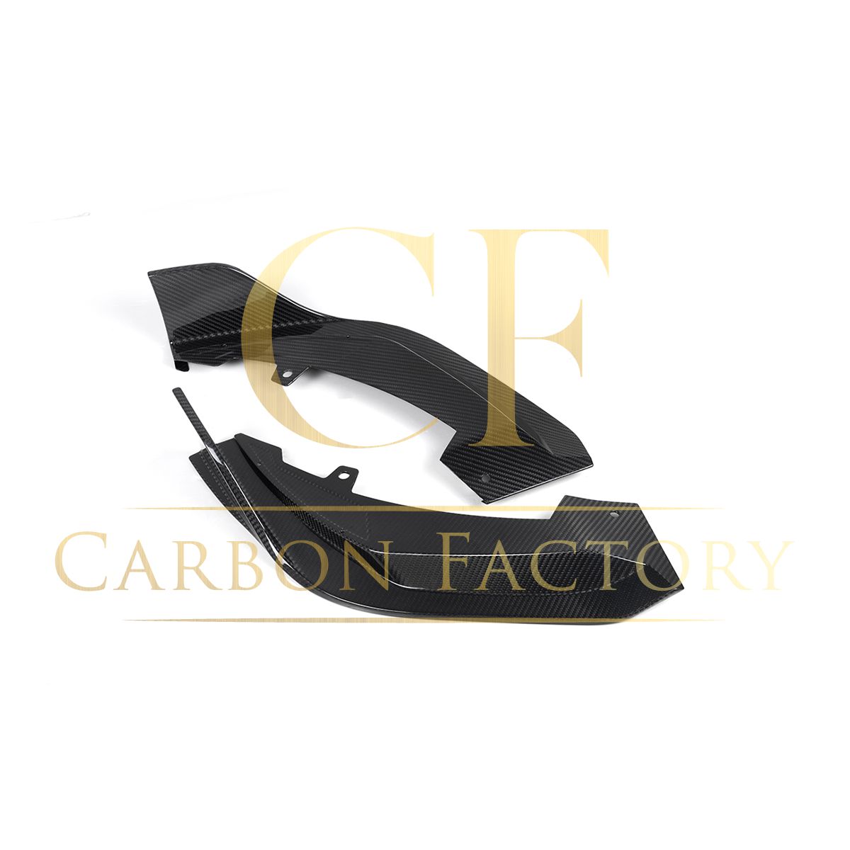 SQ Style Pre-Preg Carbon Fibre Front Splitter for BMW F97 X3M F98 X4M LCI 22-24 - Carbon Factory