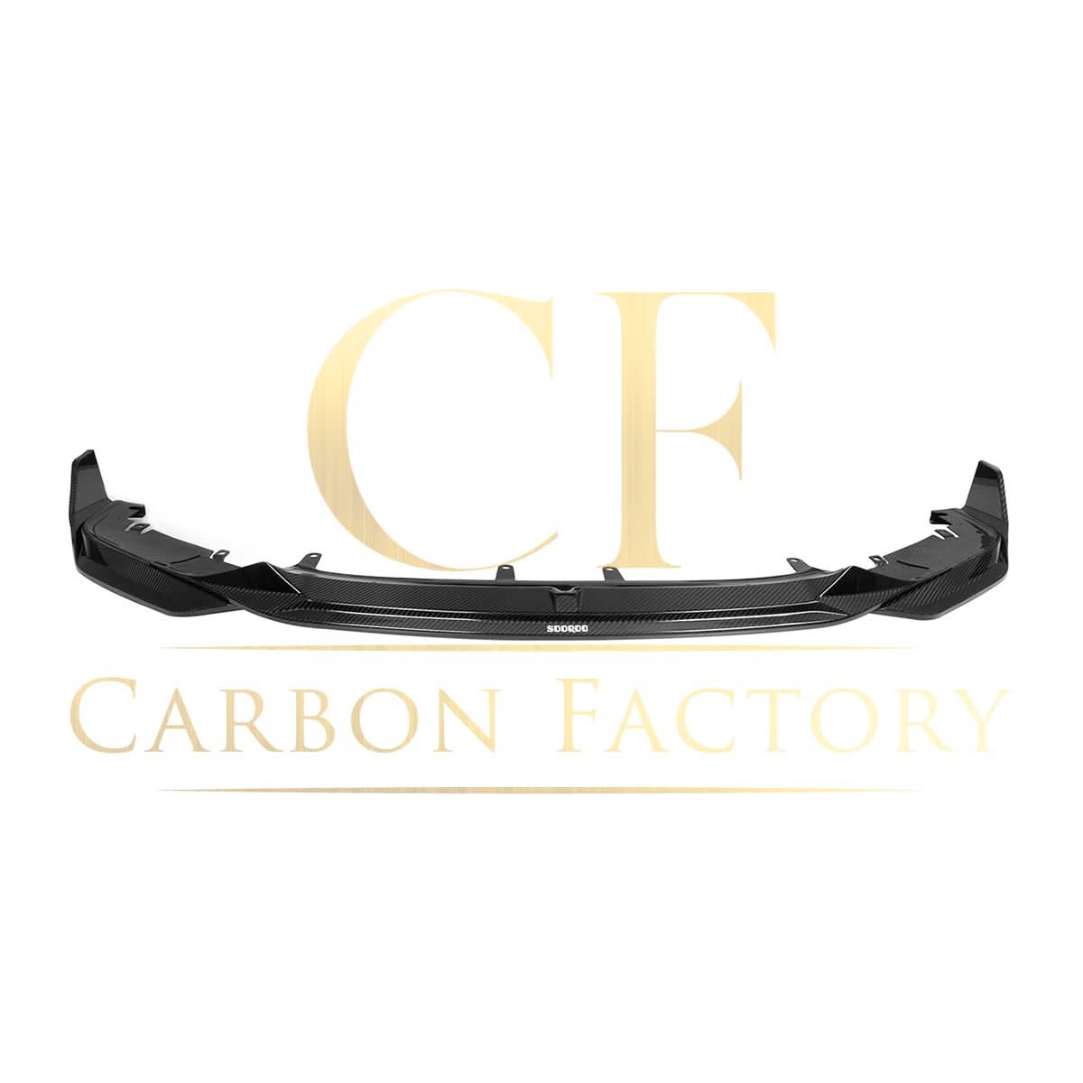 SQ Style Pre-Preg Carbon Fibre Front Splitter for BMW G14 G15 G16 8 Series 20-Present - Carbon Factory