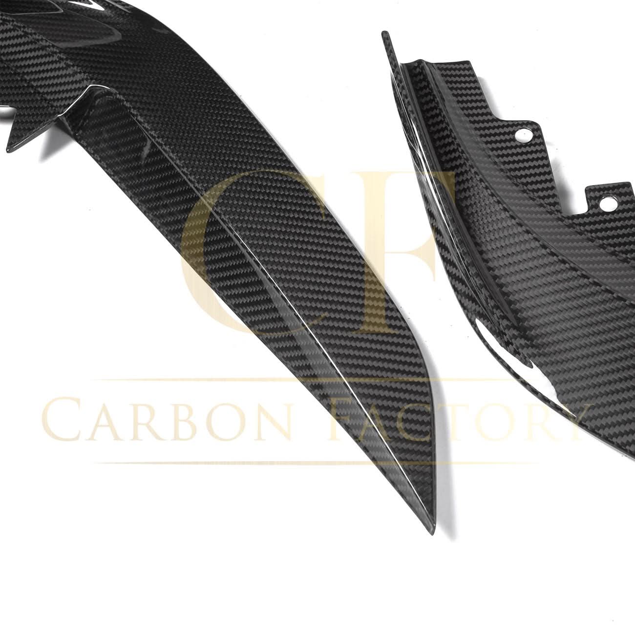 SQ Style Pre-Preg Carbon Fibre Front Splitter for BMW G26 4 Series Gran Coupe i4 21-24 - Carbon Factory