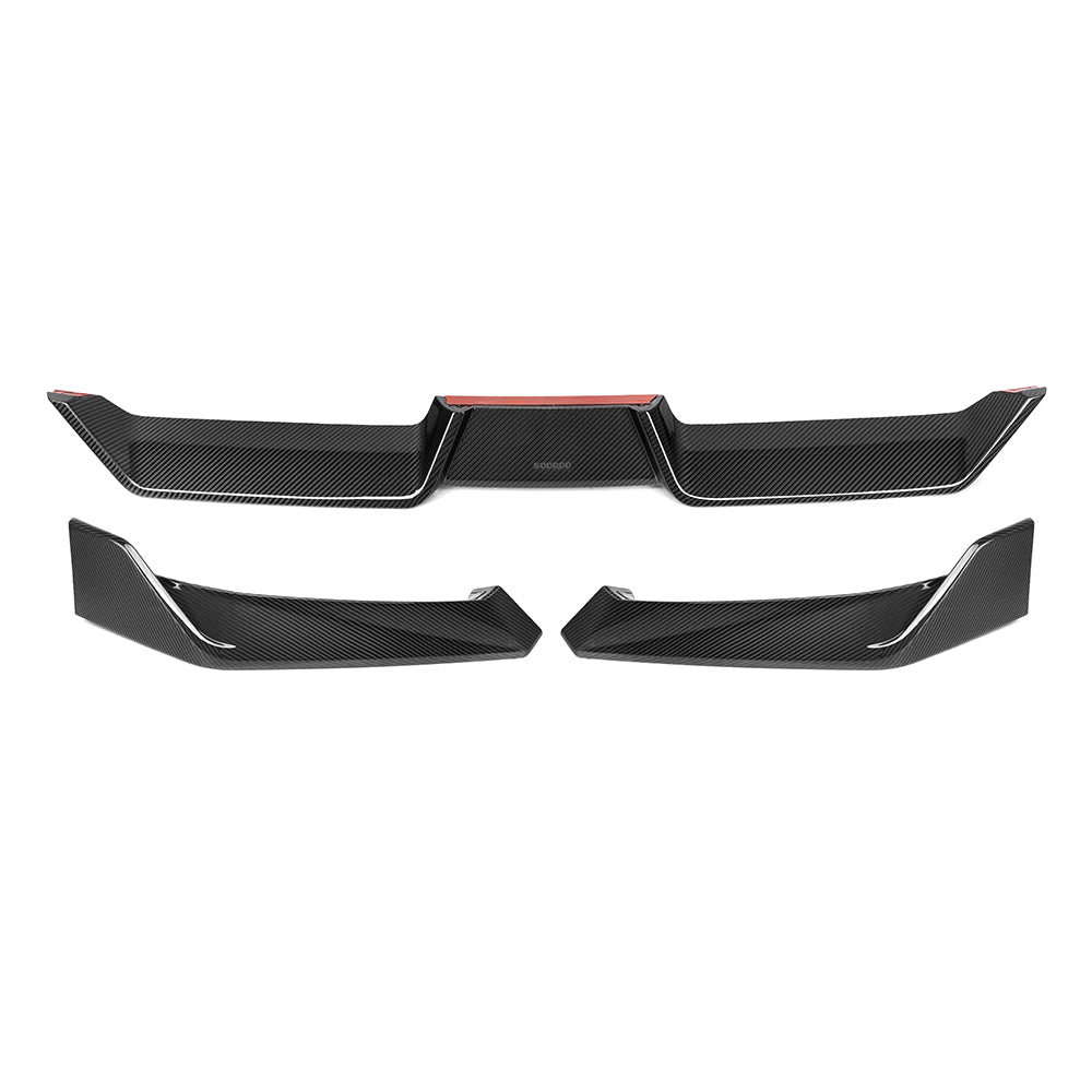 SQ Style Pre-preg Carbon Fibre Rear Diffuser for BMW G06 LCI X6 23-Present - Carbon Factory