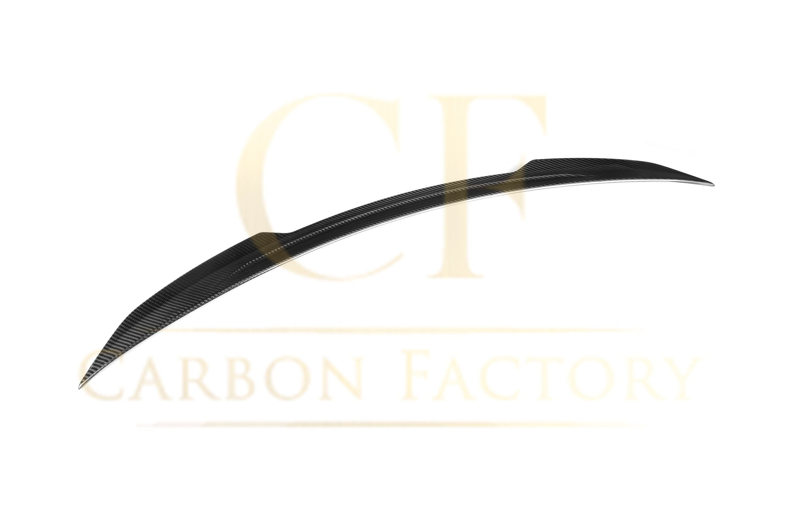 X Style Pre-Preg Carbon Fibre Boot Spoiler for Mercedes Benz W205 C Class 15-21 - Carbon Factory