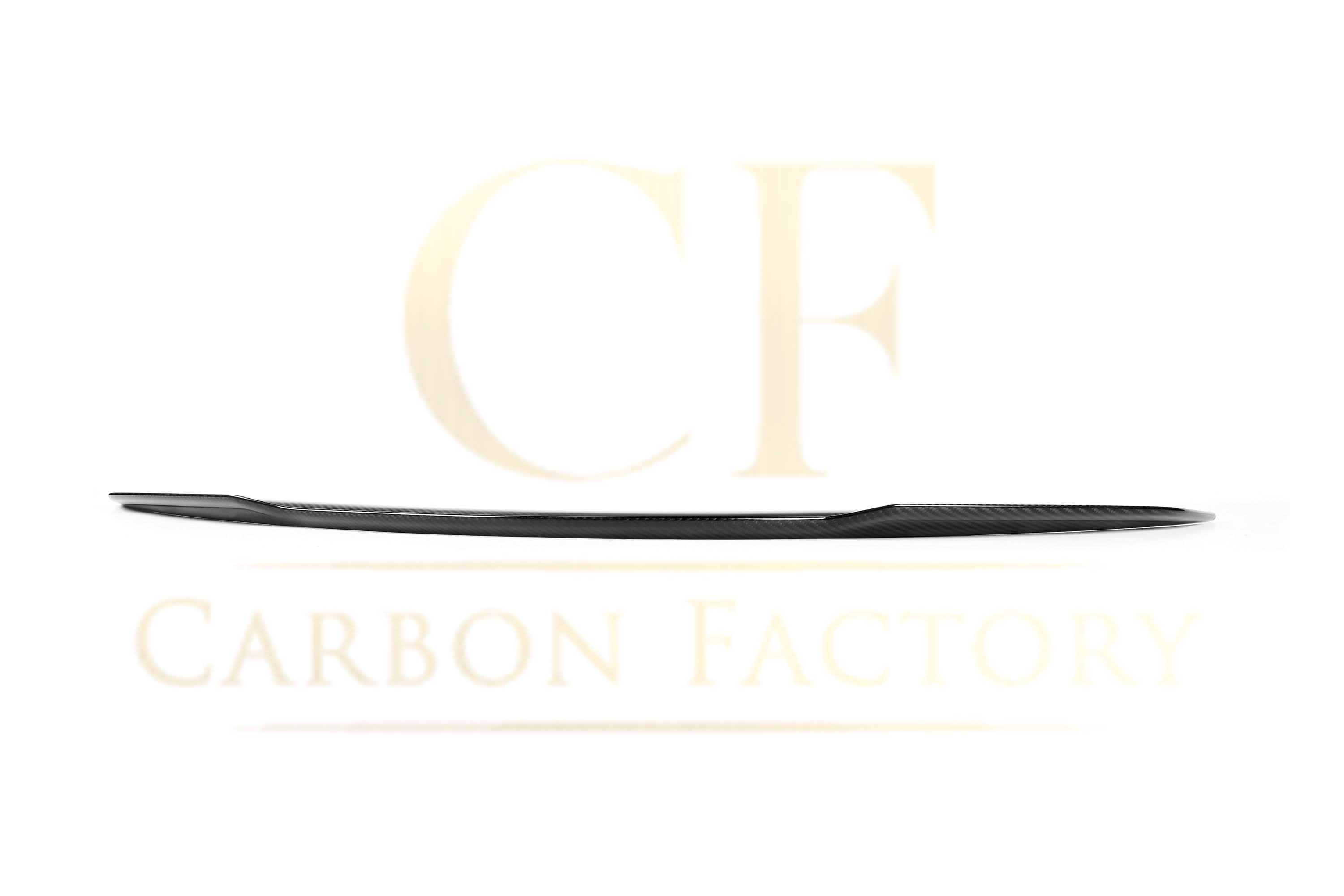 X Style Pre-Preg Carbon Fibre Boot Spoiler for Mercedes Benz W205 C Class 15-21 - Carbon Factory