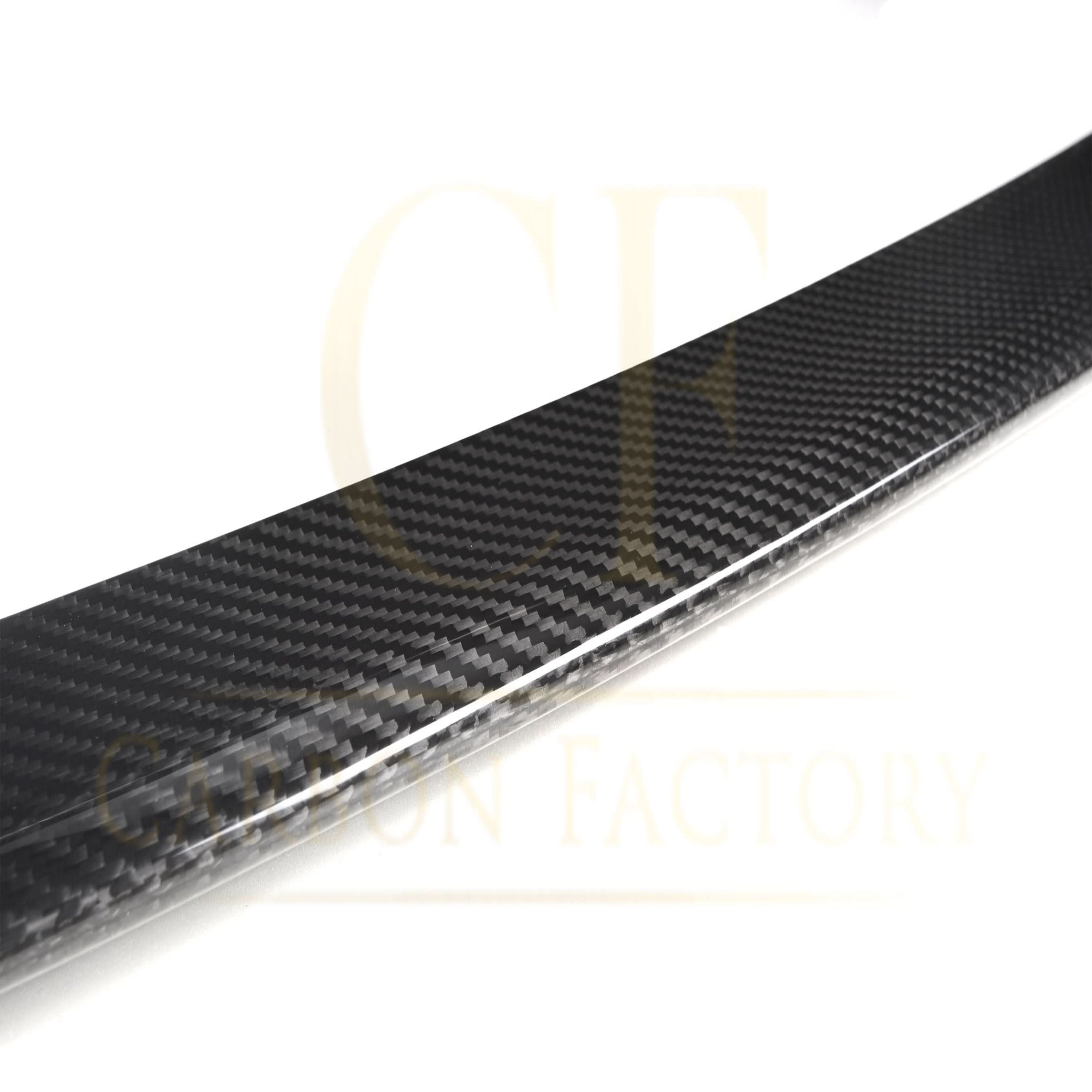 OEM Style Pre-Preg Carbon Fibre Boot Spoiler for Mercedes Benz W204 C Class Saloon 07-14 - Carbon Factory