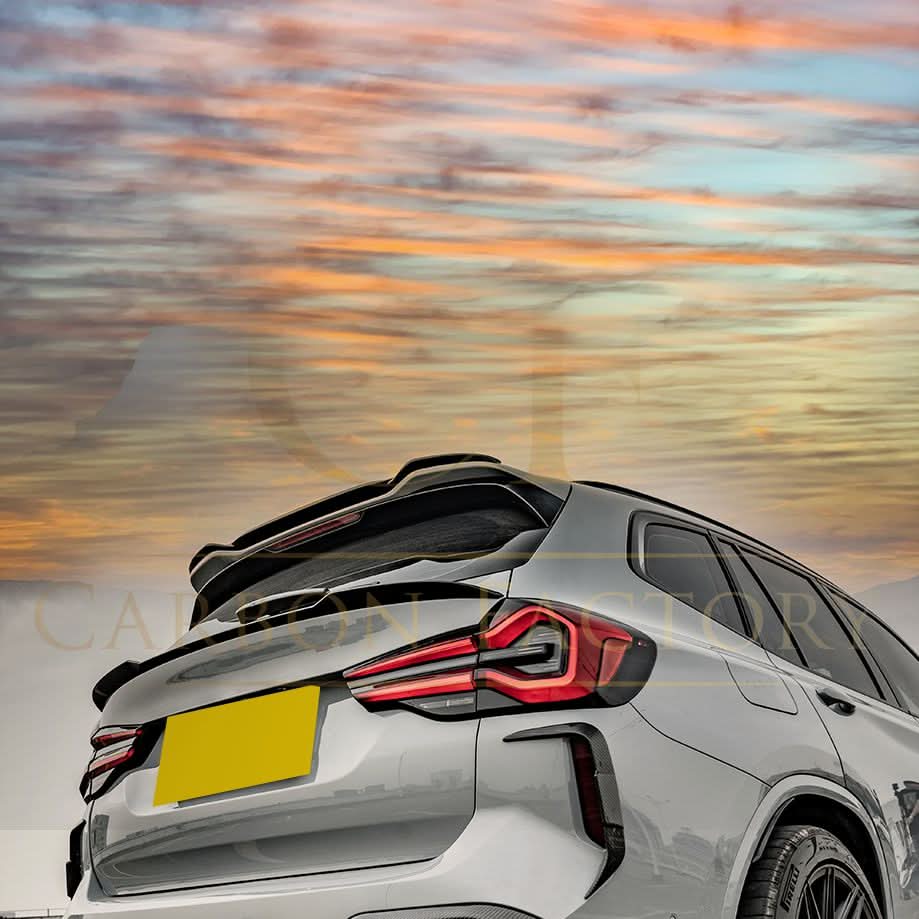 CF Style Pre-Preg Carbon Fibre Mid Spoiler for BMW G01 X3 F97 X3M G08 IX3 LCI 22-25 - Carbon Factory
